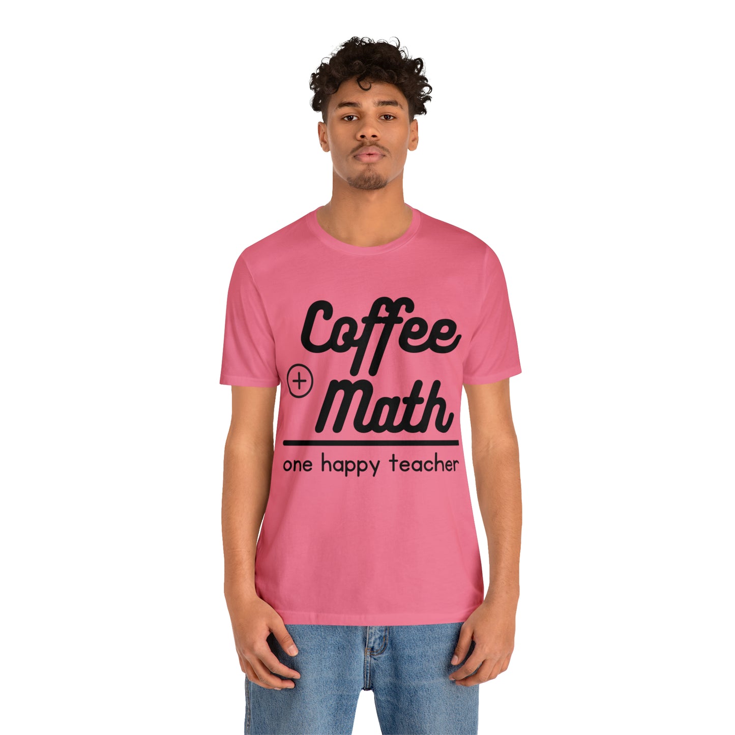 One happy math teacher Short Sleeve Tee