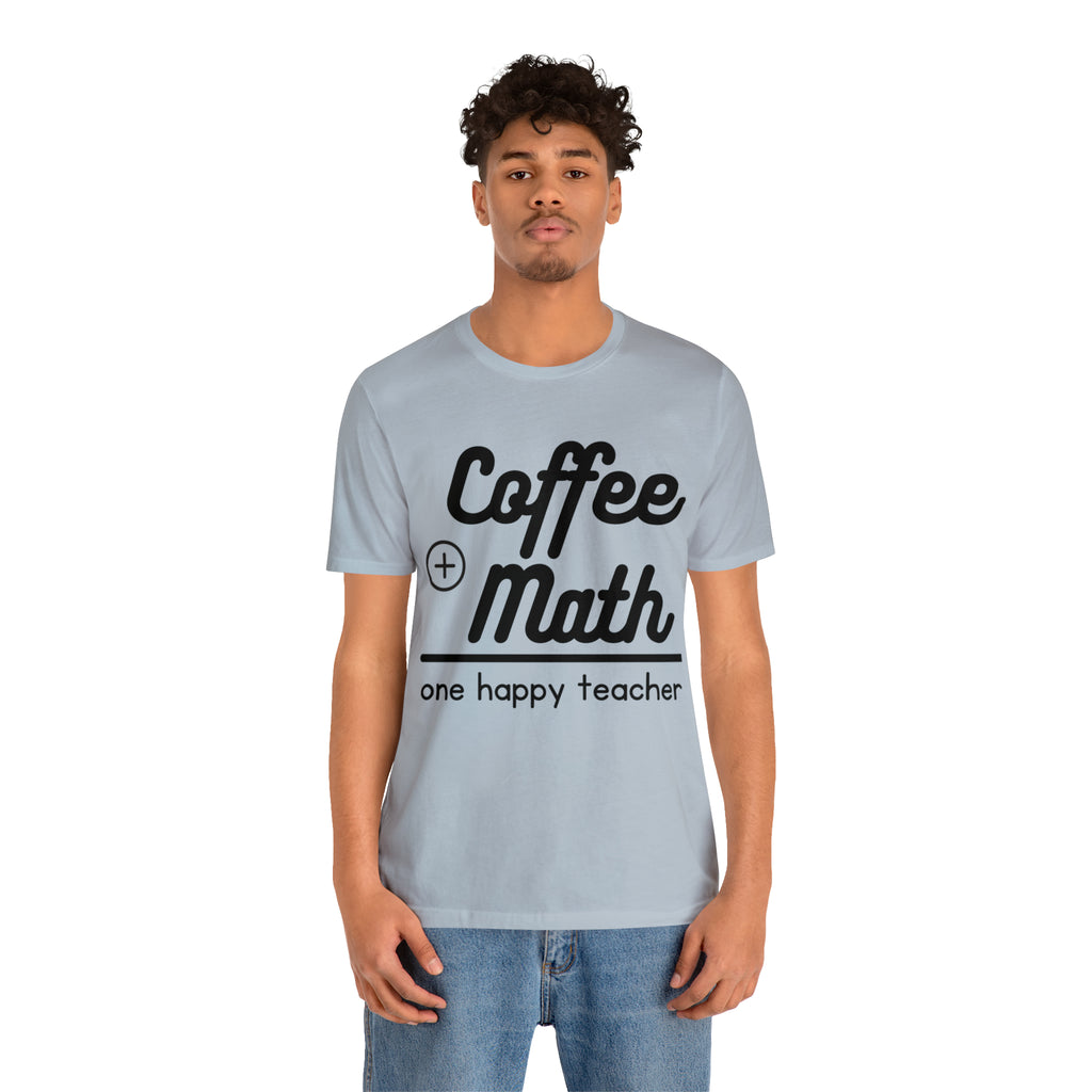 One happy math teacher Short Sleeve Tee
