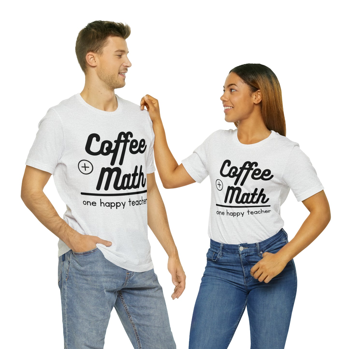 One happy math teacher Short Sleeve Tee