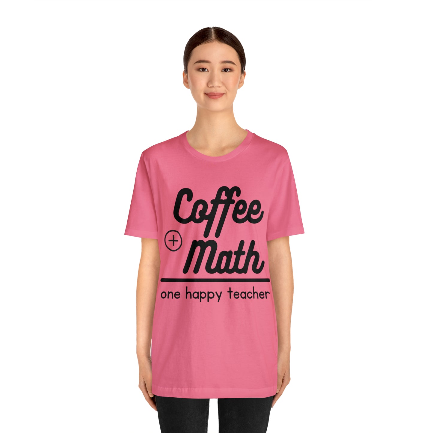 One happy math teacher Short Sleeve Tee