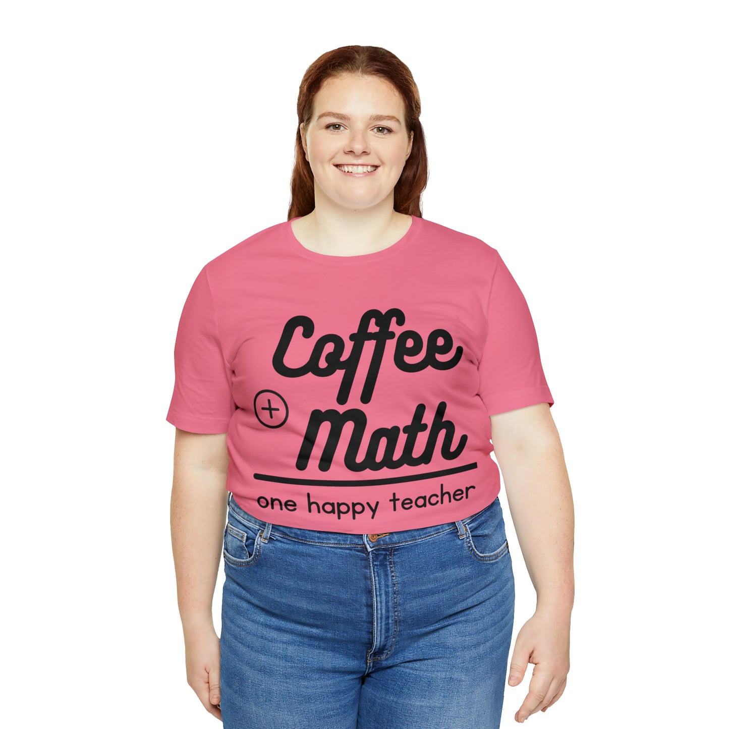 One happy math teacher Short Sleeve Tee