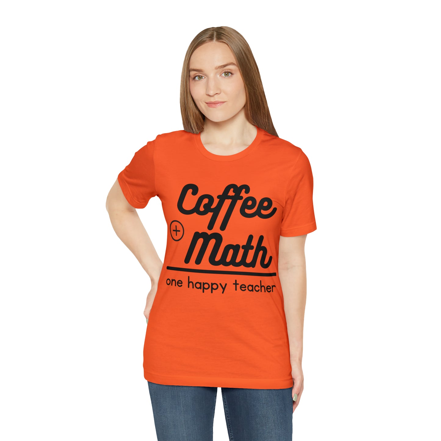 One happy math teacher Short Sleeve Tee