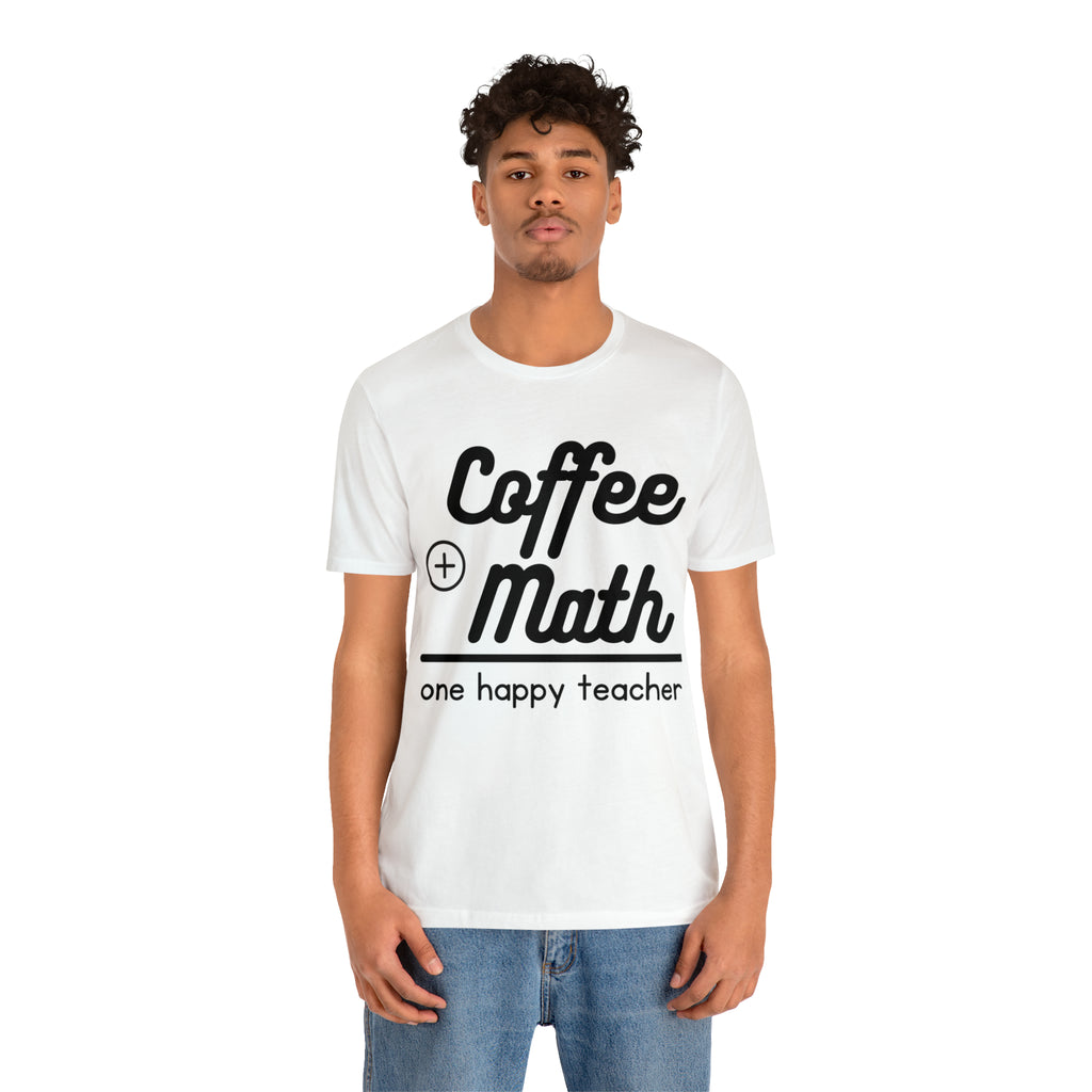 One happy math teacher Short Sleeve Tee