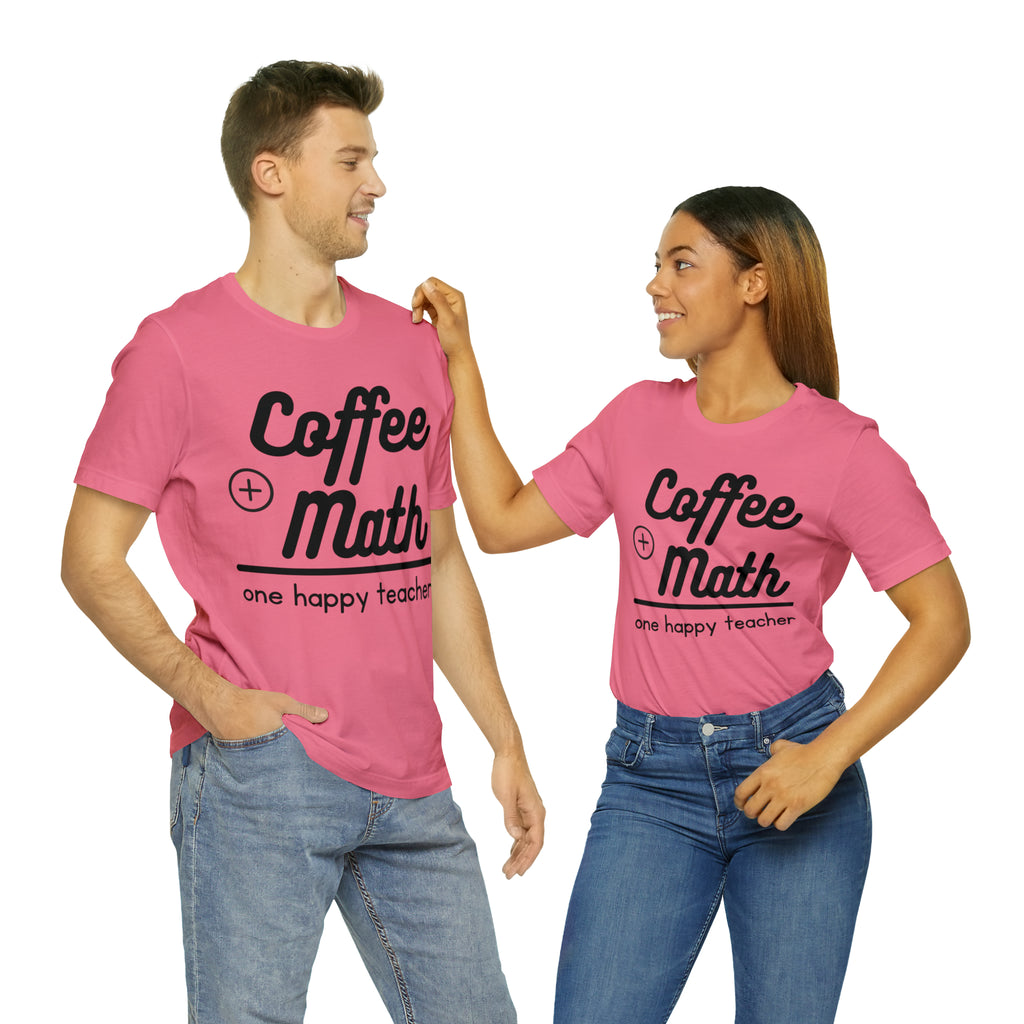 One happy math teacher Short Sleeve Tee