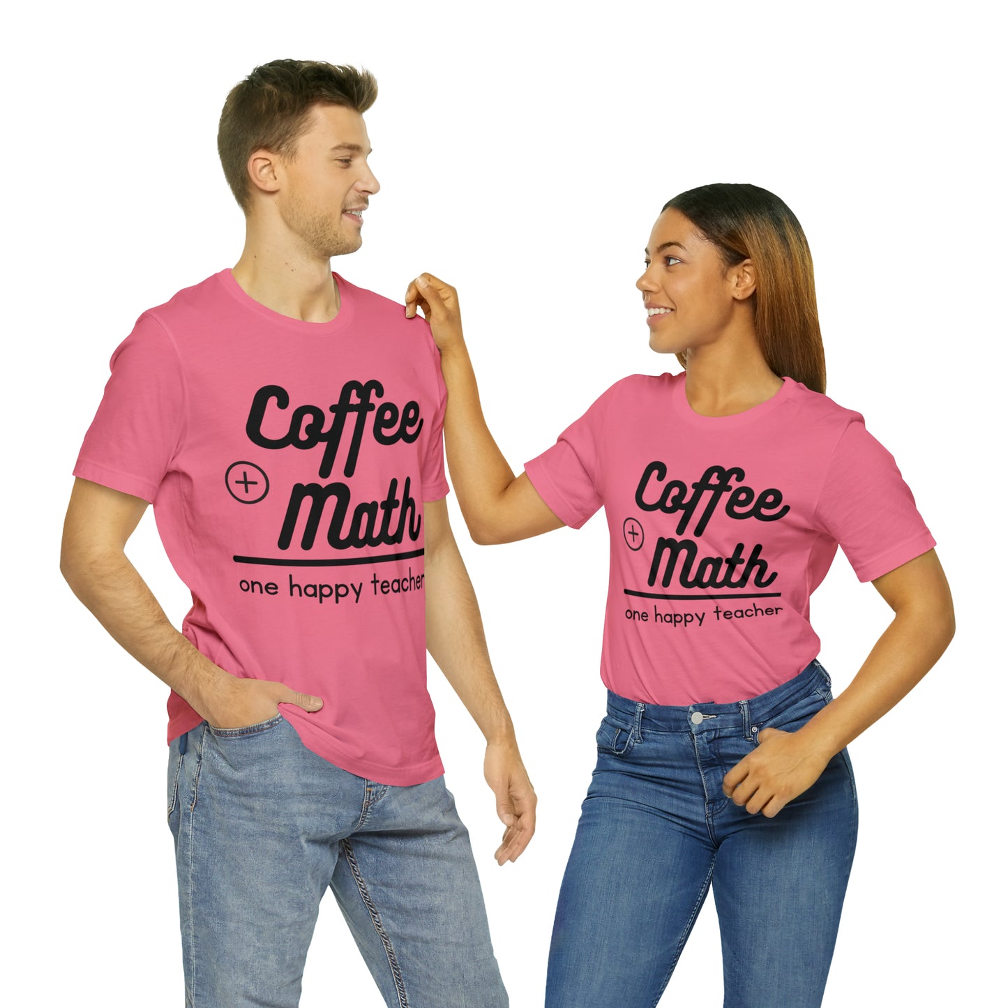 One happy math teacher Short Sleeve Tee