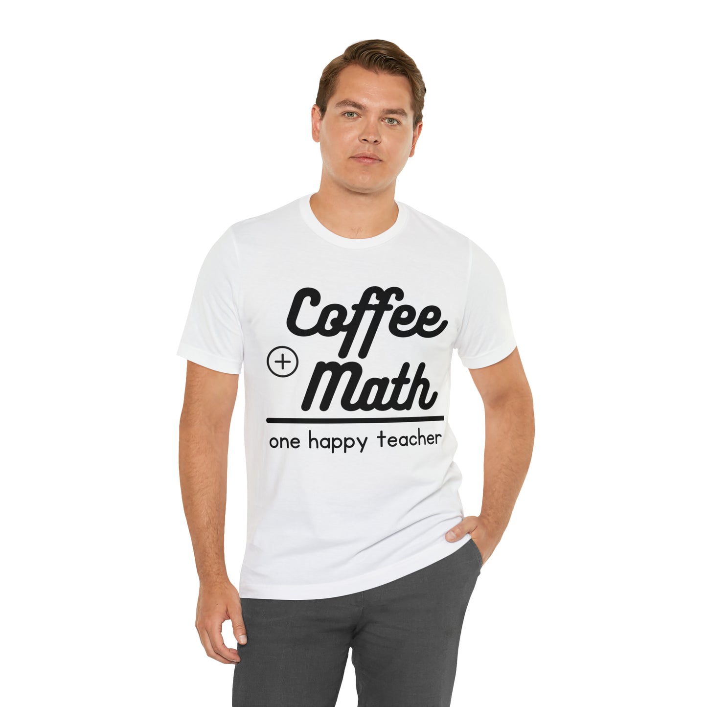 One happy math teacher Short Sleeve Tee