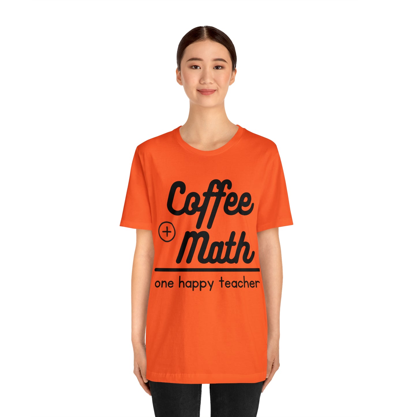 One happy math teacher Short Sleeve Tee