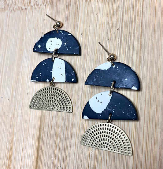 Harmony half moon Earrings