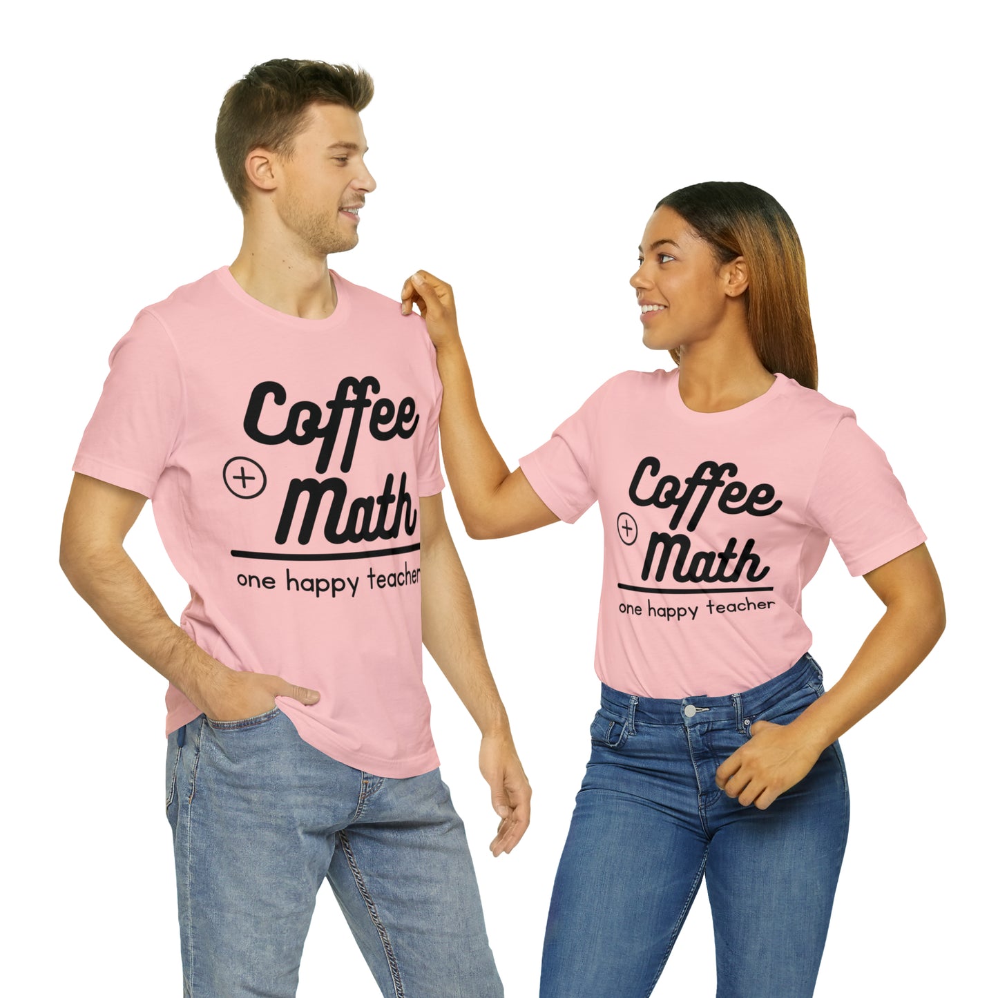 One happy math teacher Short Sleeve Tee