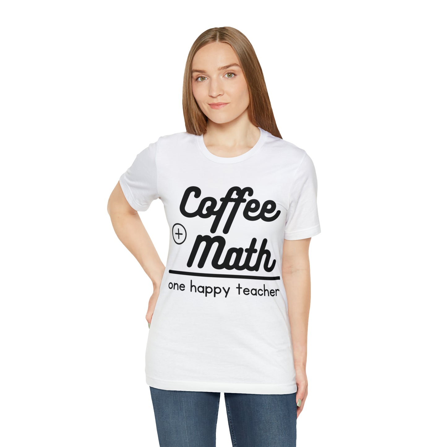 One happy math teacher Short Sleeve Tee