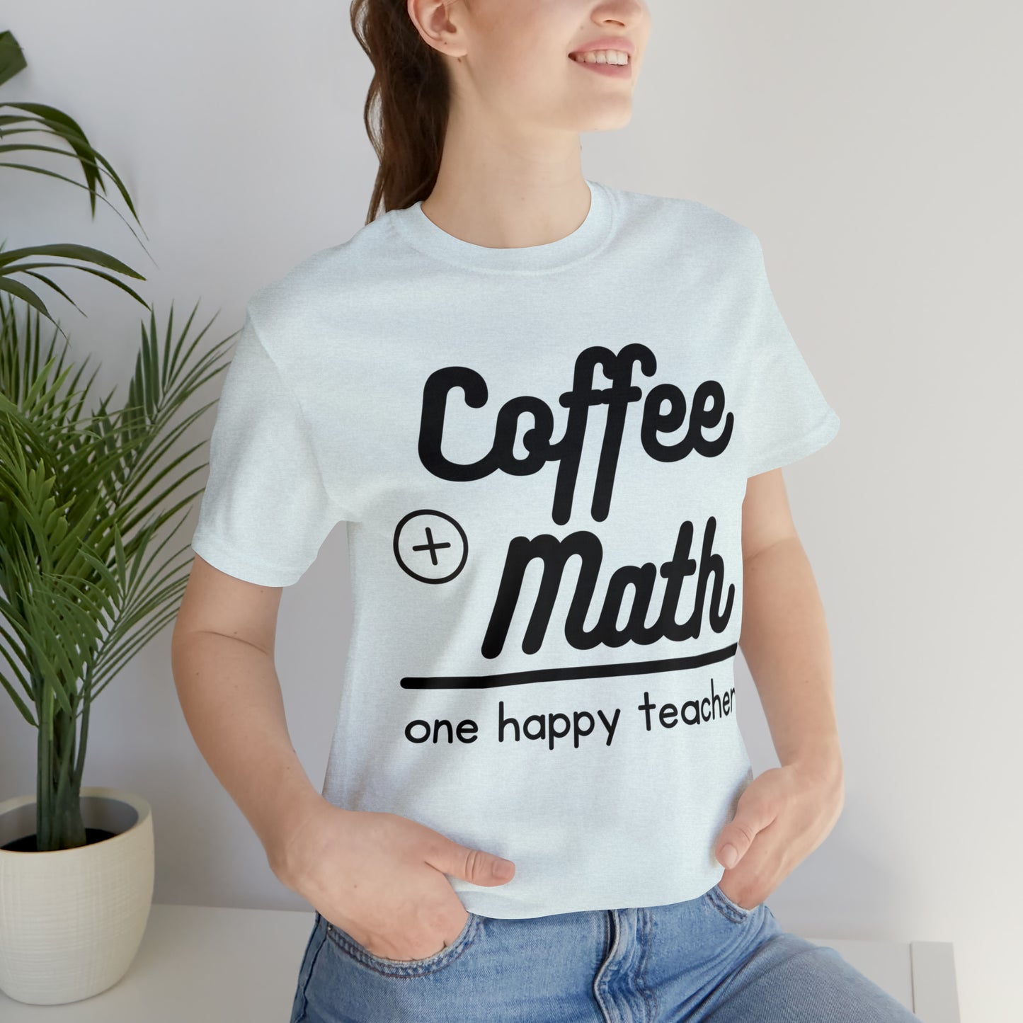 One happy math teacher Short Sleeve Tee