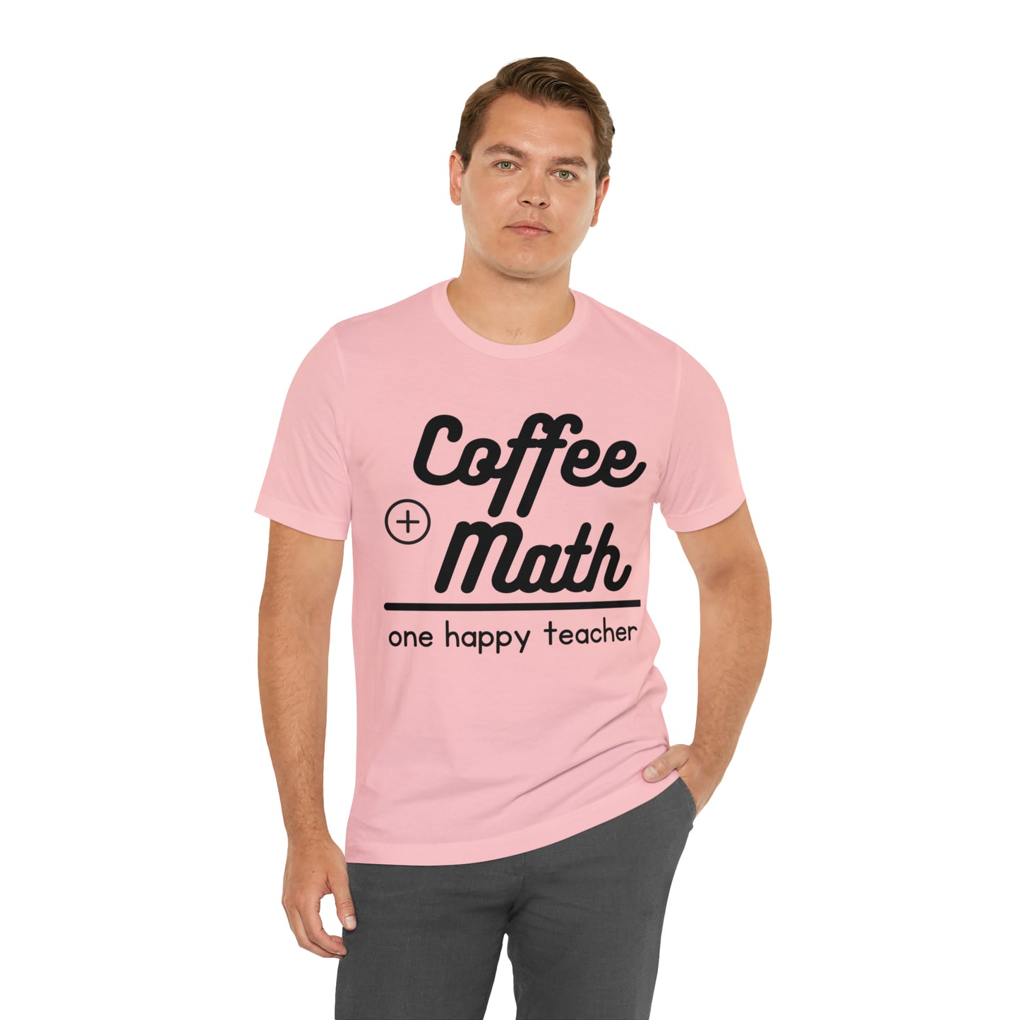One happy math teacher Short Sleeve Tee