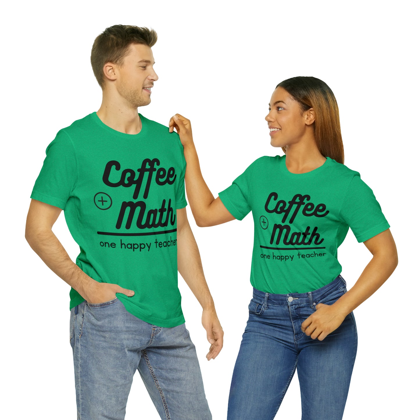 One happy math teacher Short Sleeve Tee