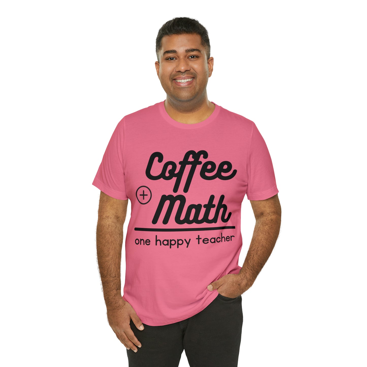 One happy math teacher Short Sleeve Tee