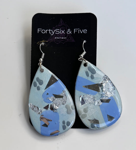 Wooden painted dangles