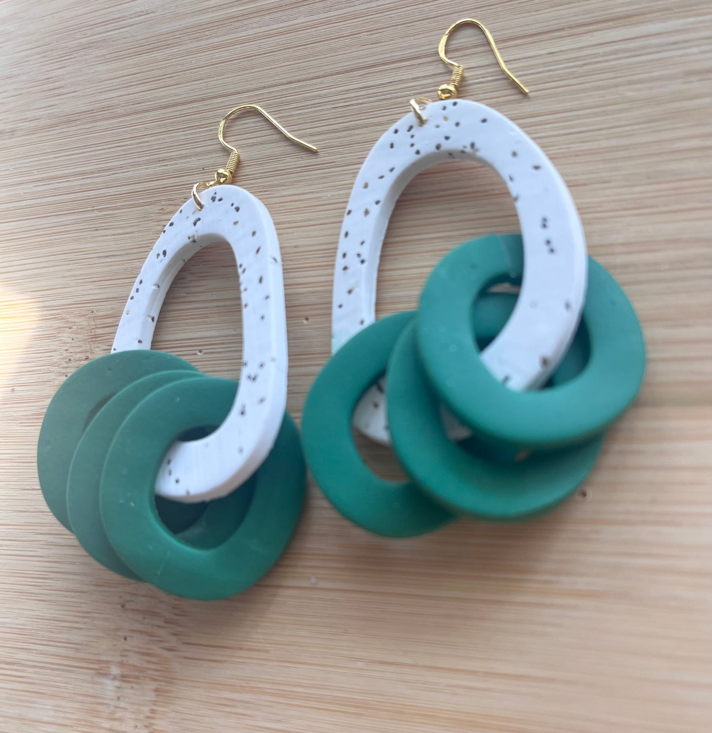 Salt and Peppermint Clara earrings