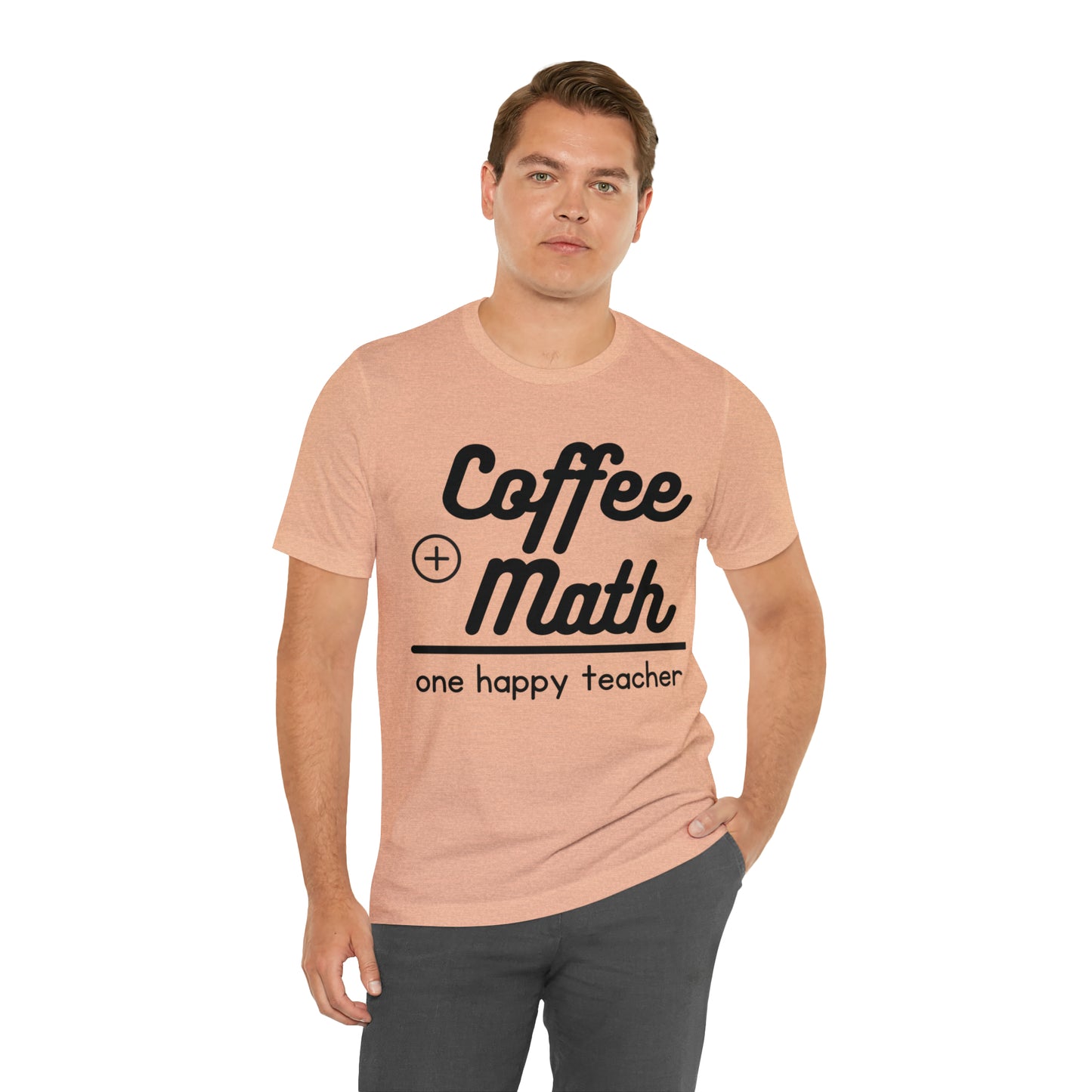 One happy math teacher Short Sleeve Tee