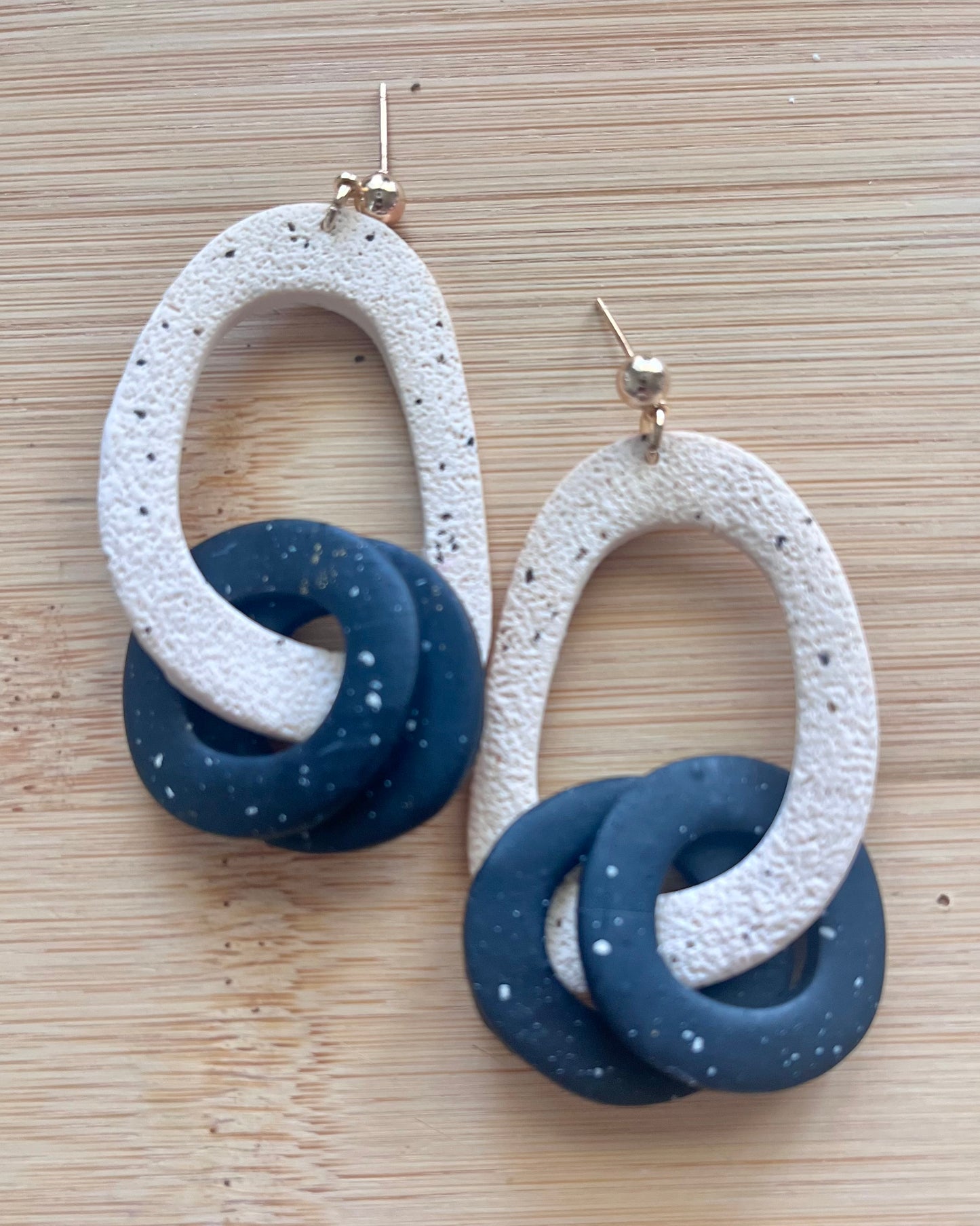 Salt and Peppermint Clara earrings