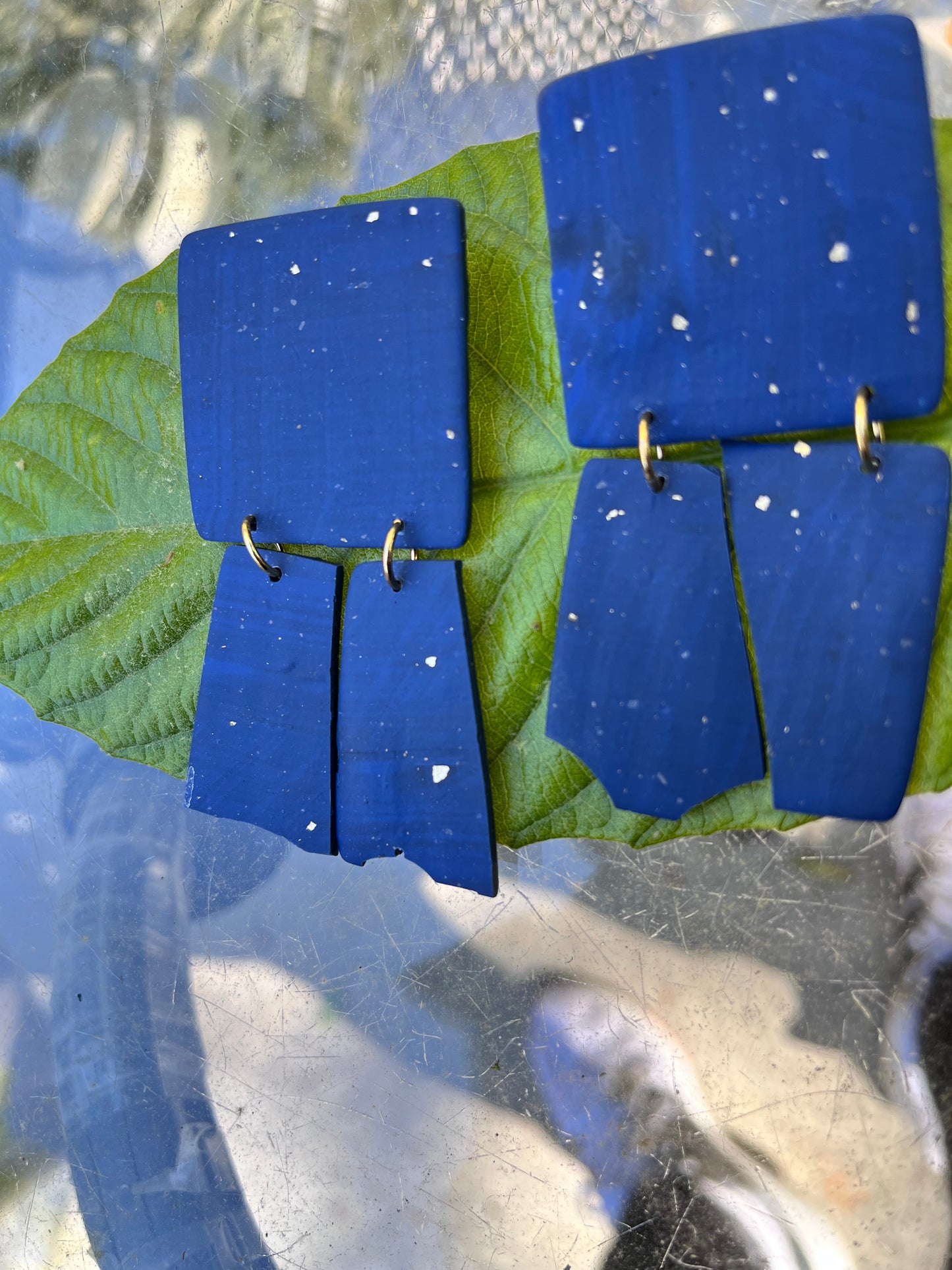 Blue Jean ABSTRACT studs