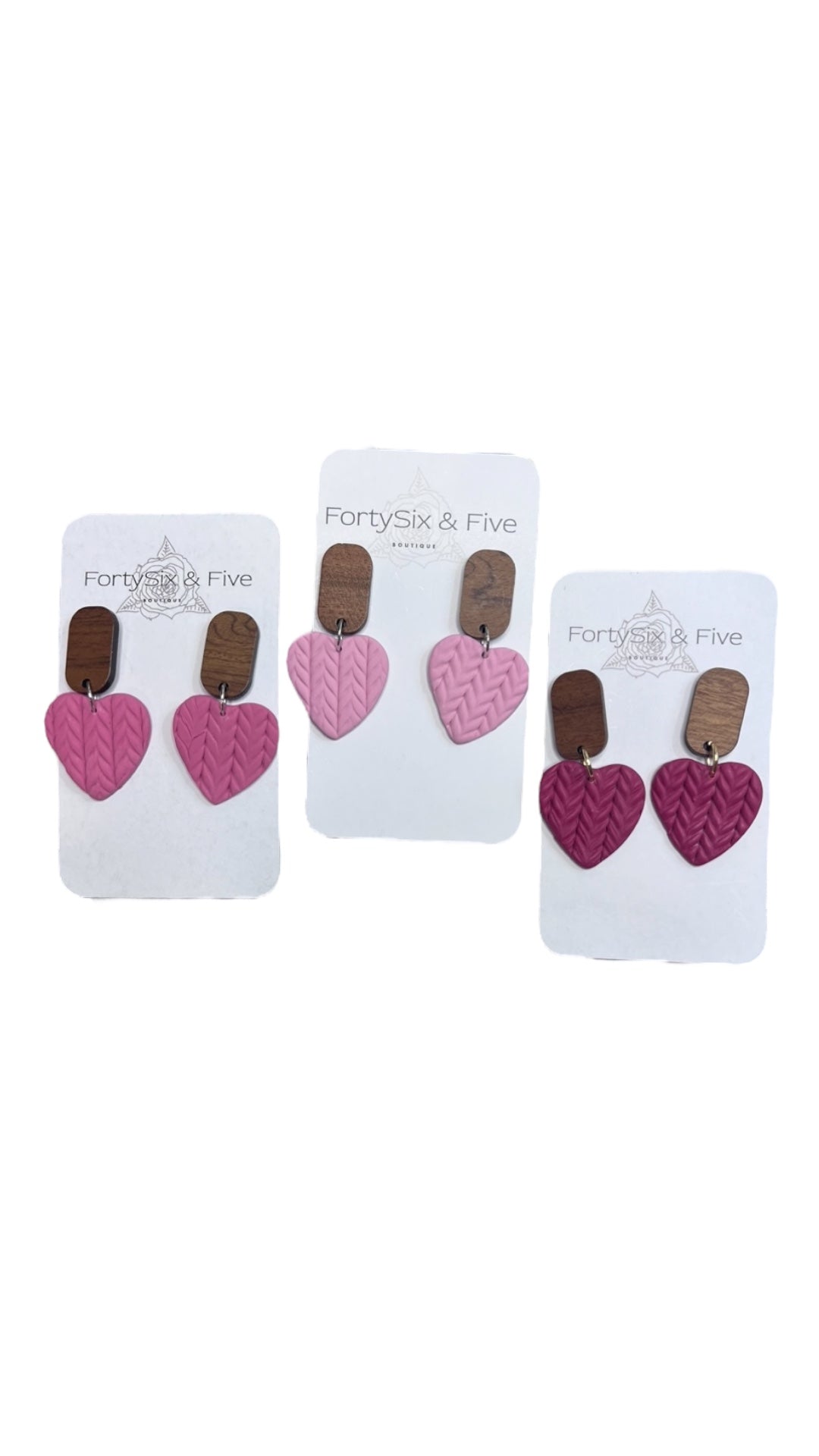 Snuggle heart dangles