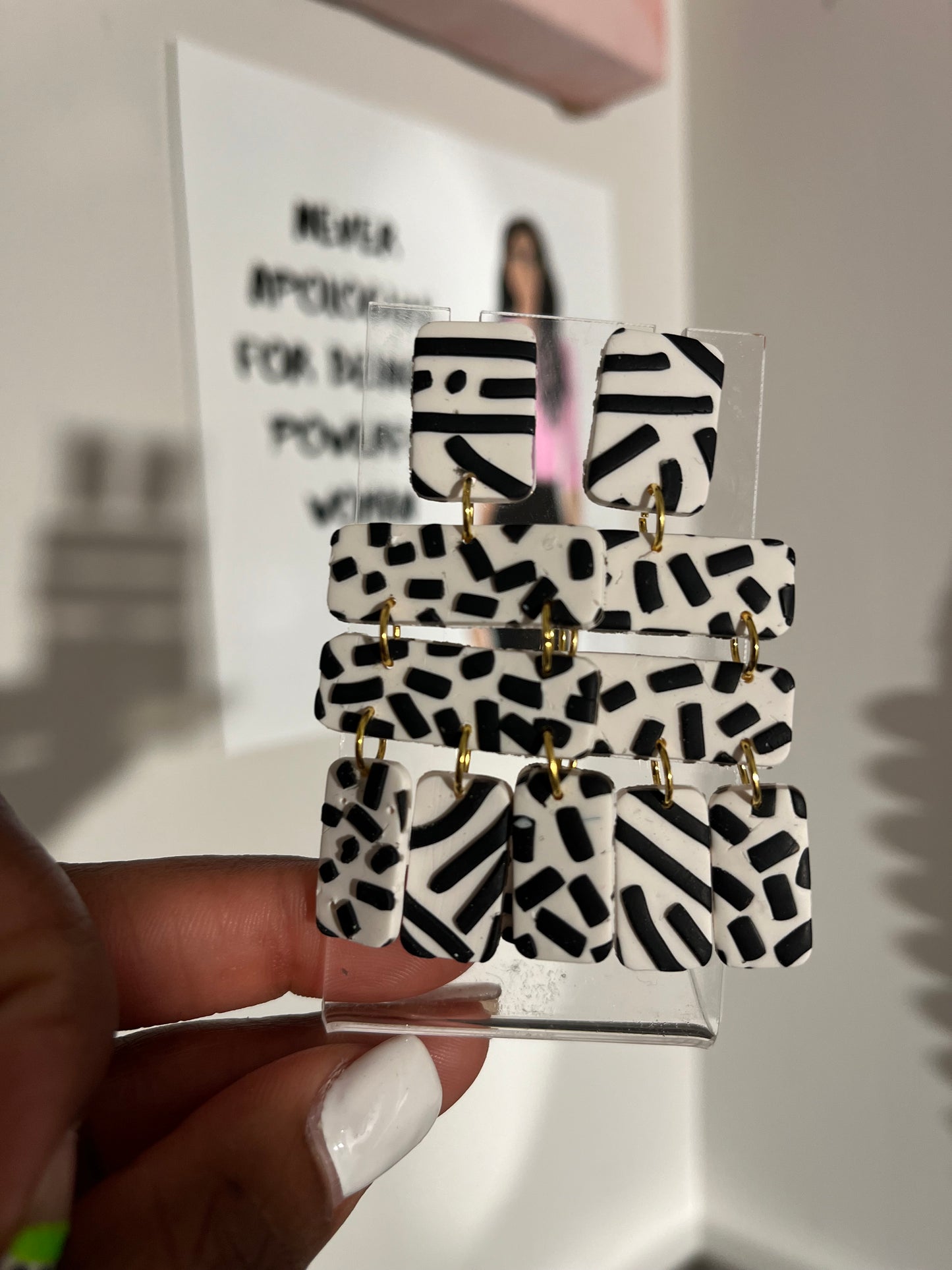 Salt and Pepa dangles