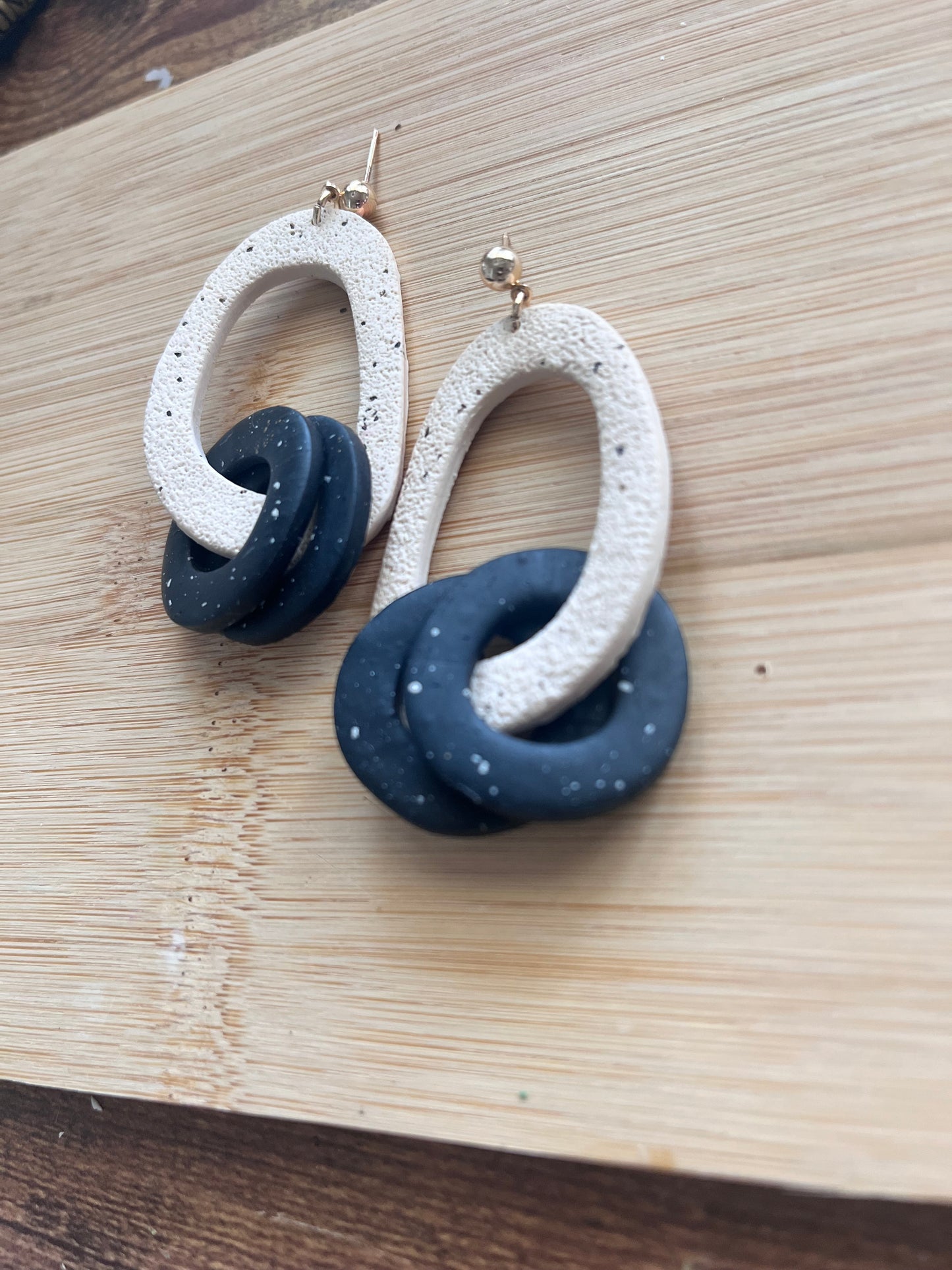 Salt and Peppermint Clara earrings