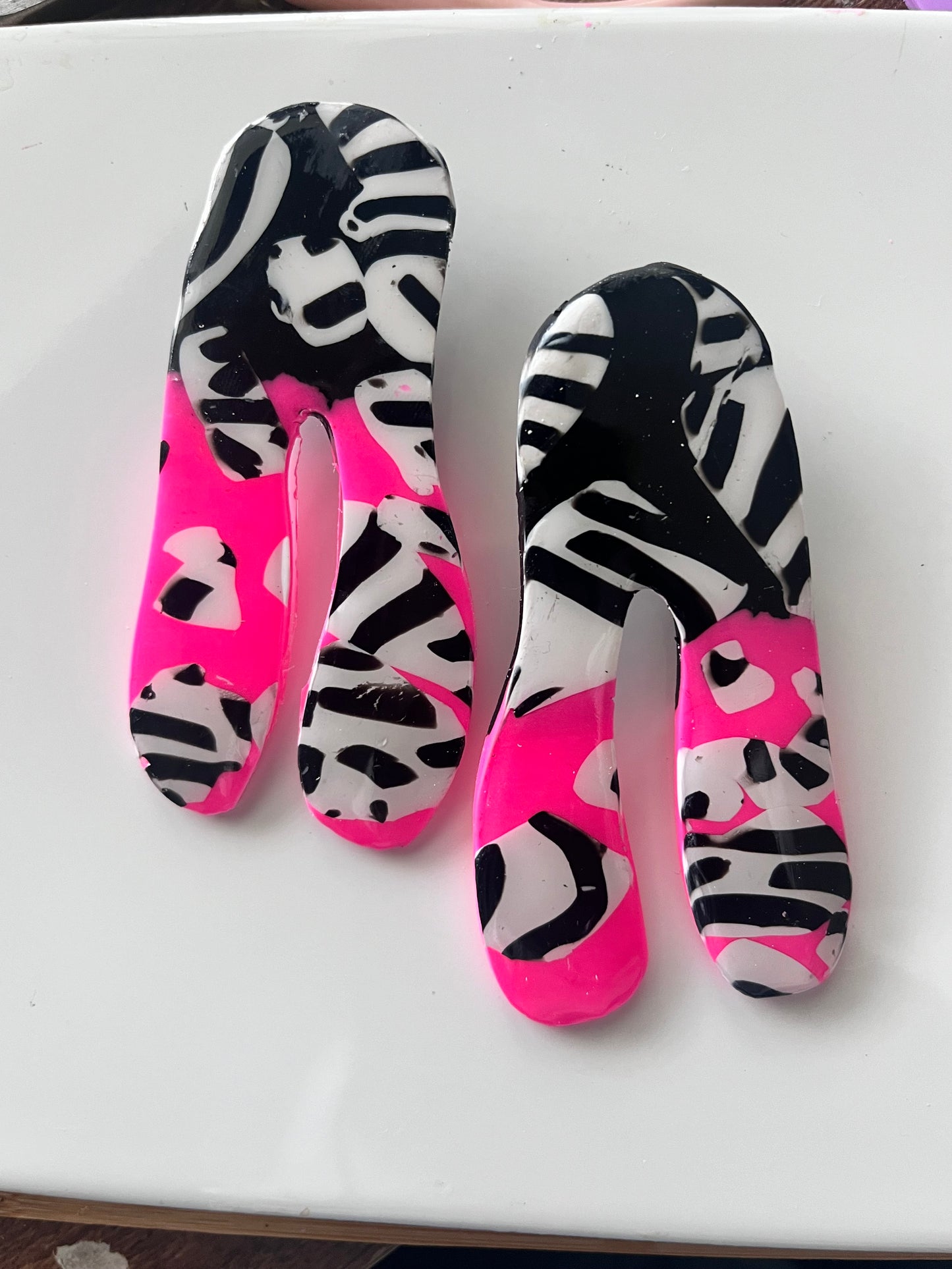 Pop out in Pink Statement Earrings