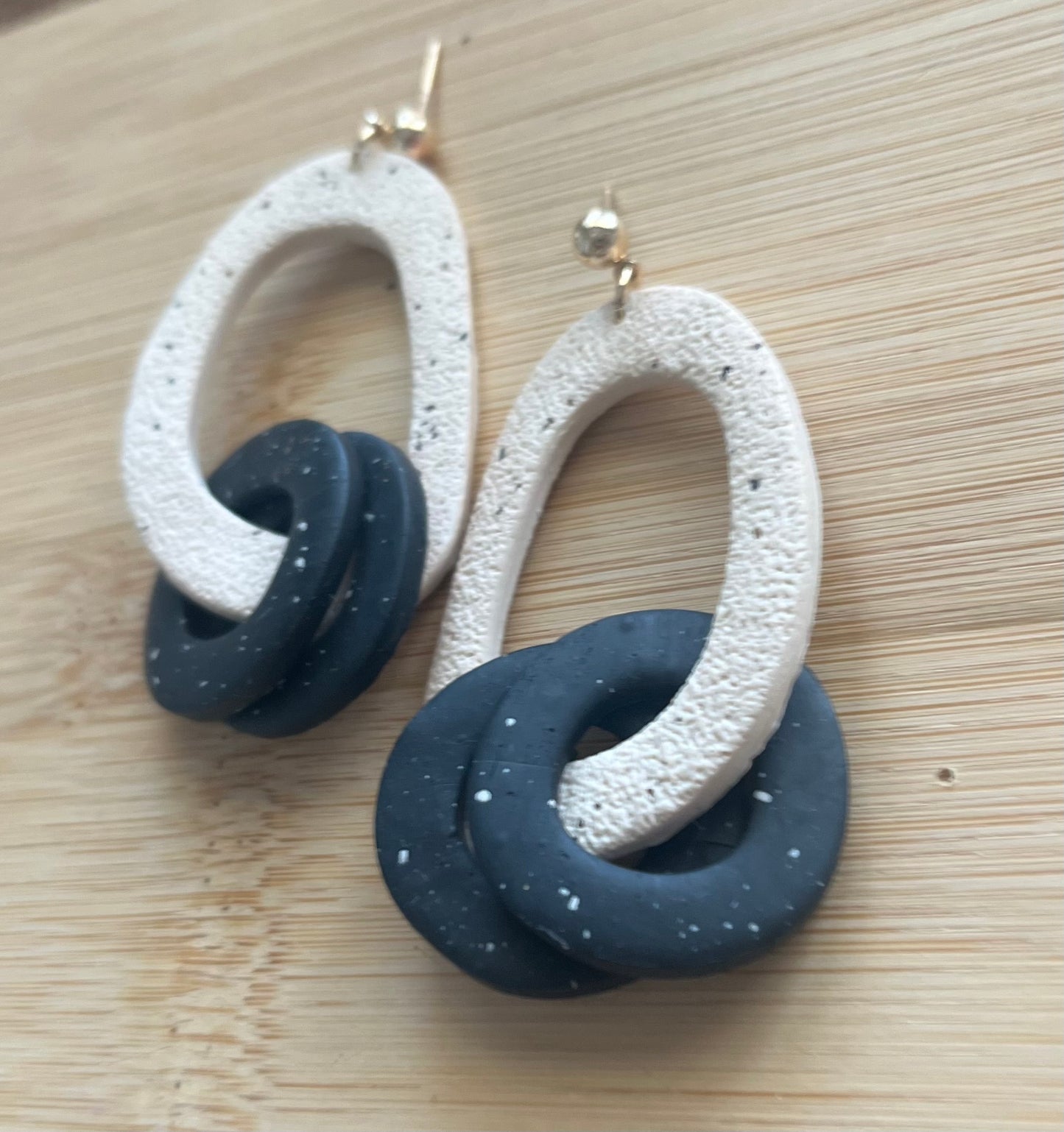 Salt and Peppermint Clara earrings