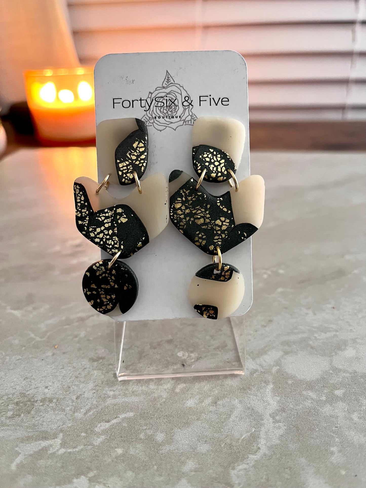 Prosperity midnight glamour dangles