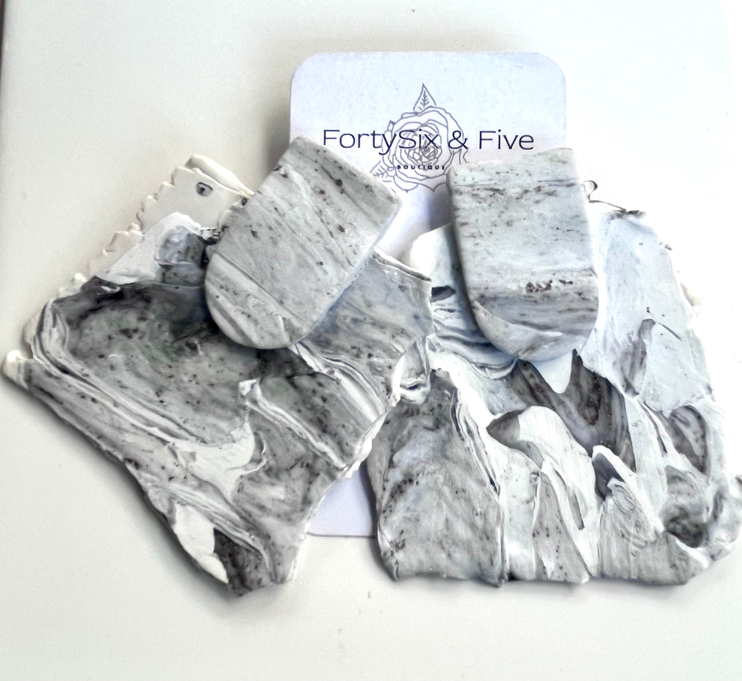 I wanna rock with you Statement studs