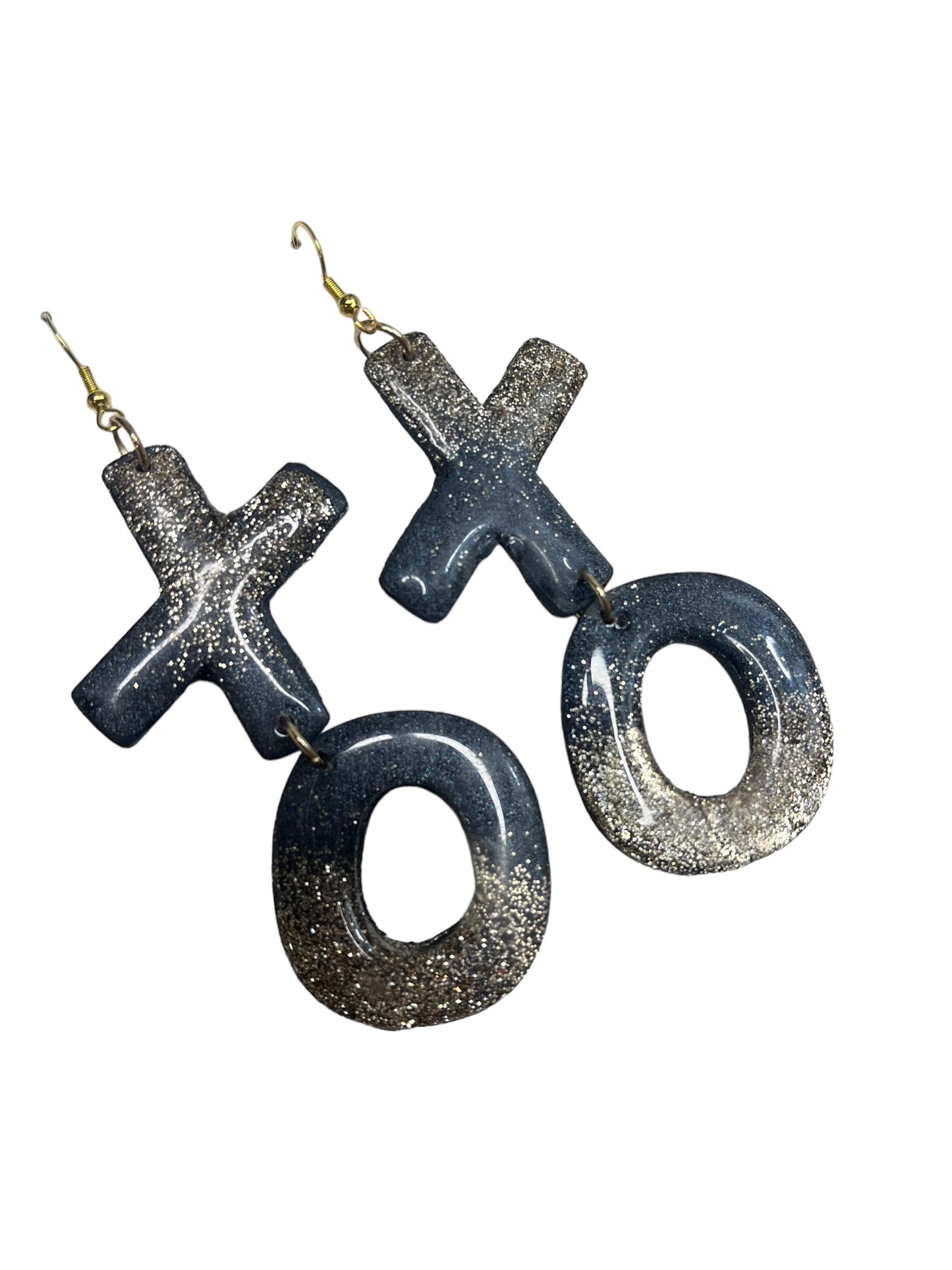 Black Valentine HEART EARRINGS