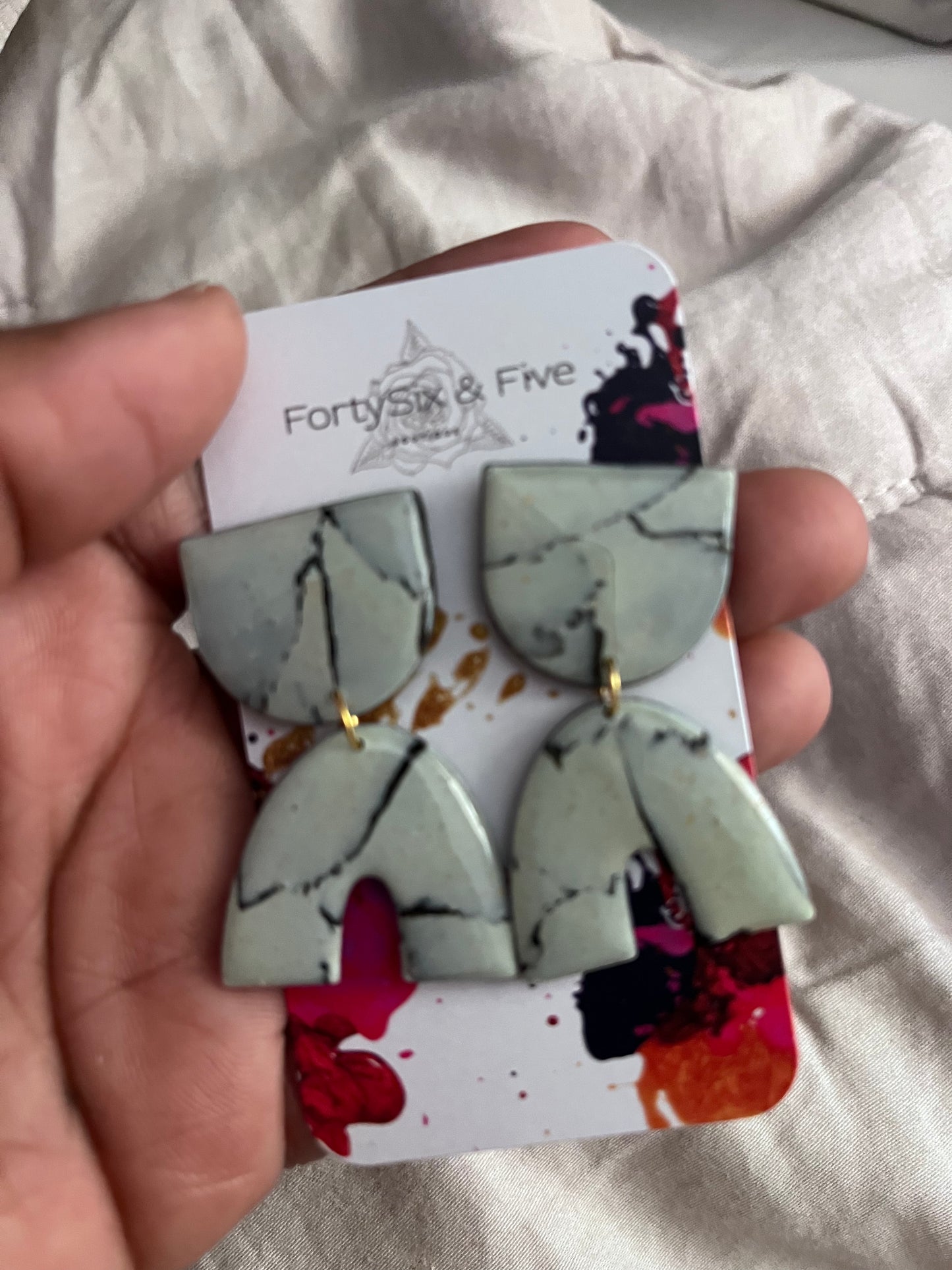 JUNETEENTH “ARAMINTE” Dangles