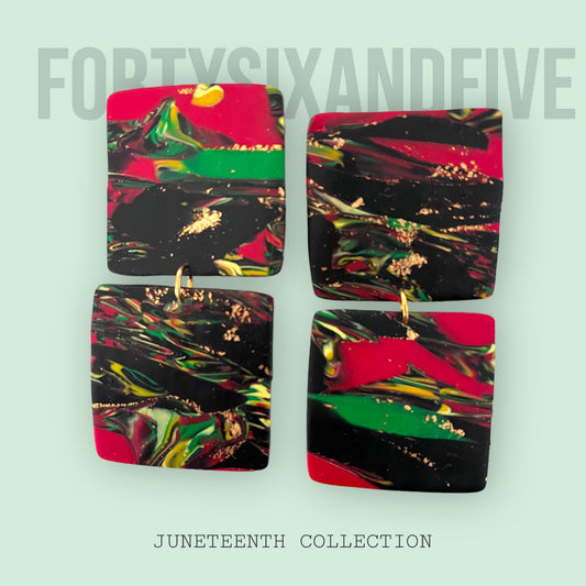 JUBILEE JUNETEENTH LONG DANGLE