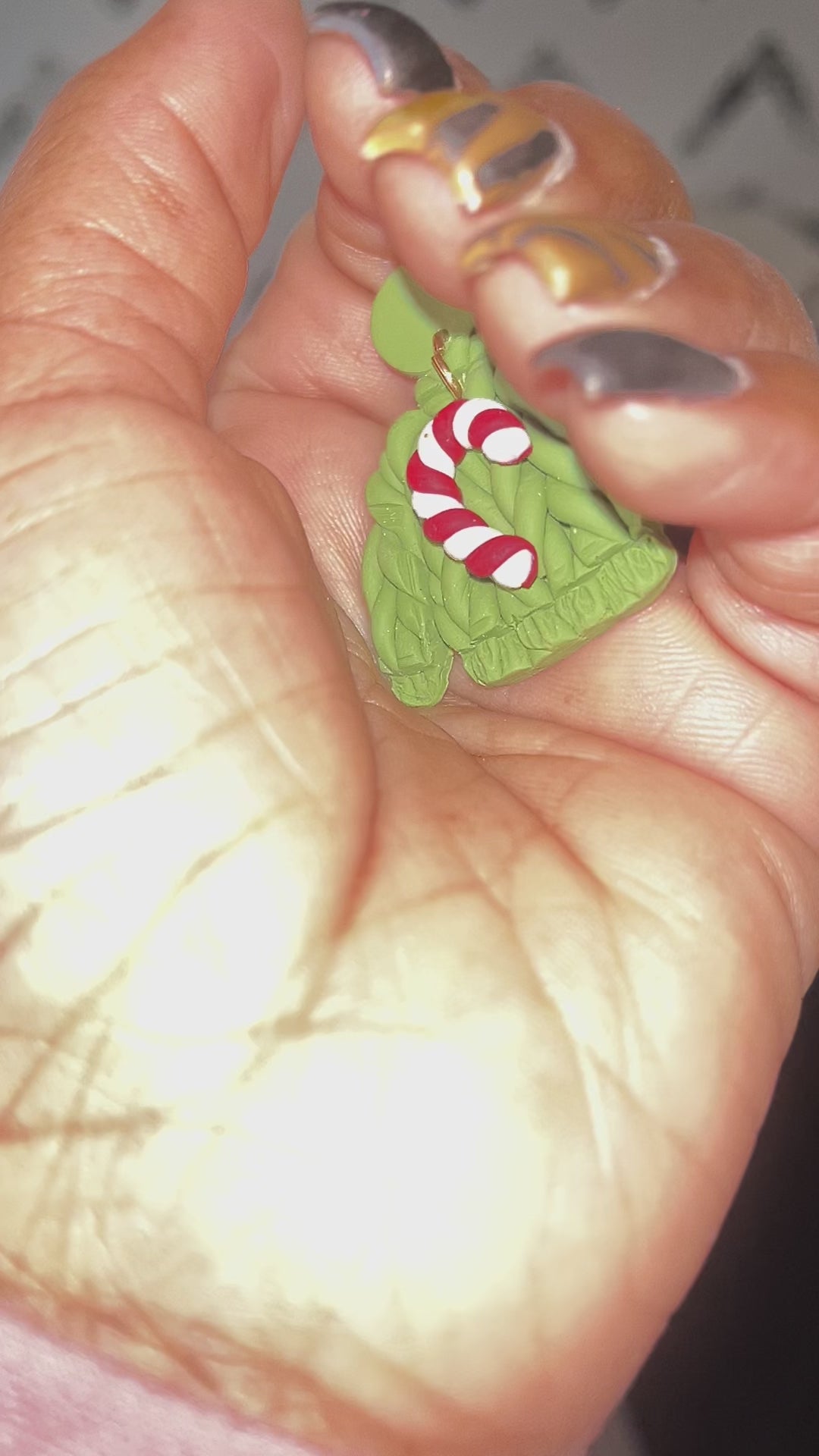 Candy cane sweater