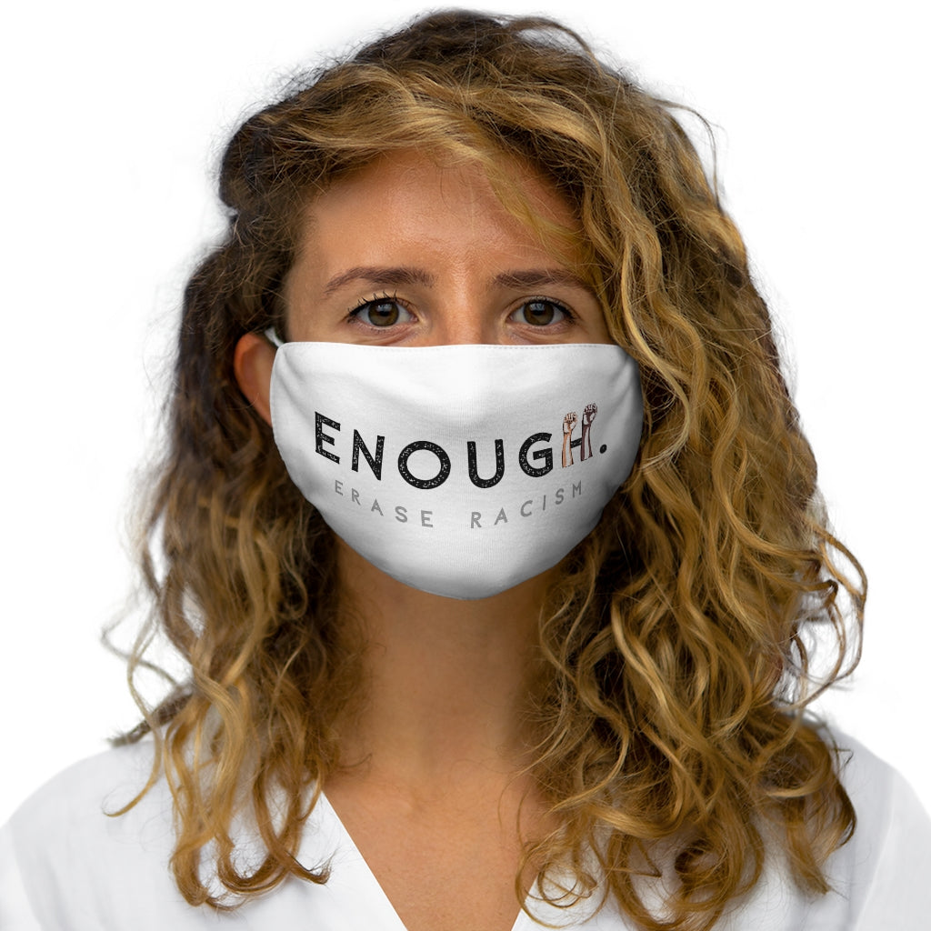 Enough Erase Racism Snug-Fit Polyester Face Mask
