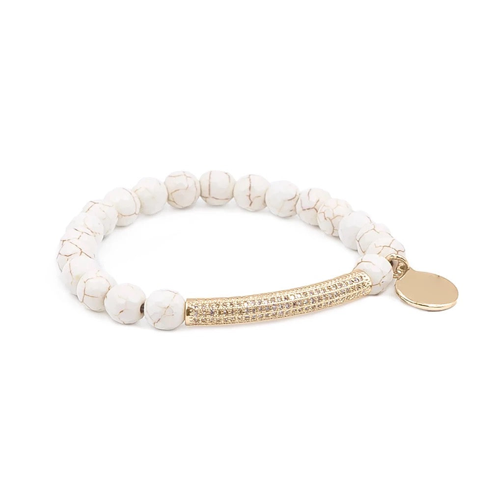 ABUNDANCE STACK-BOHO luxury natural stone bracelet stack