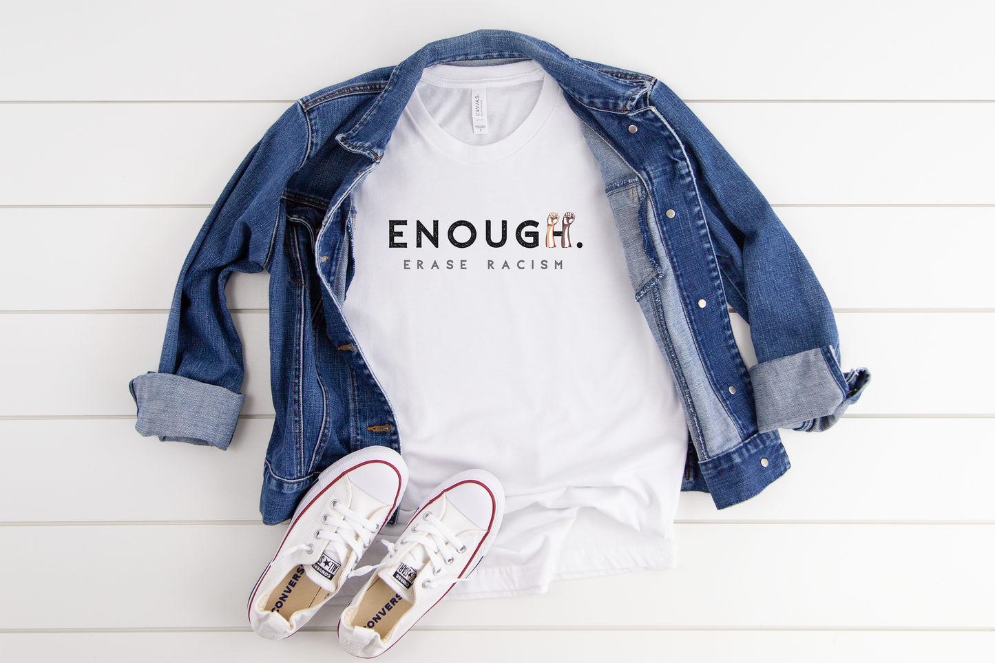 T-shirt ENOUGH- Erase Racism
