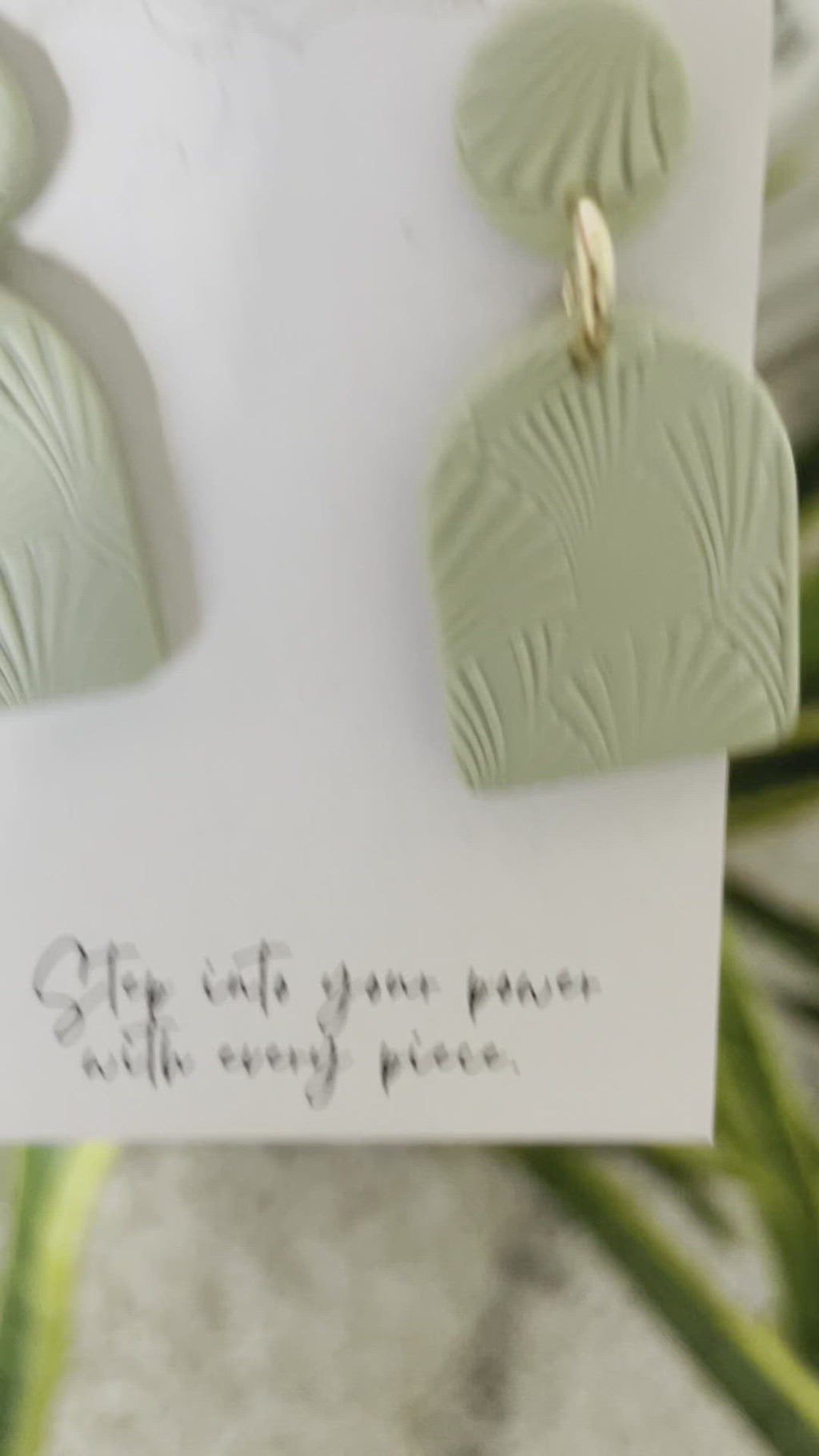 Mint Ada Earrings  1955