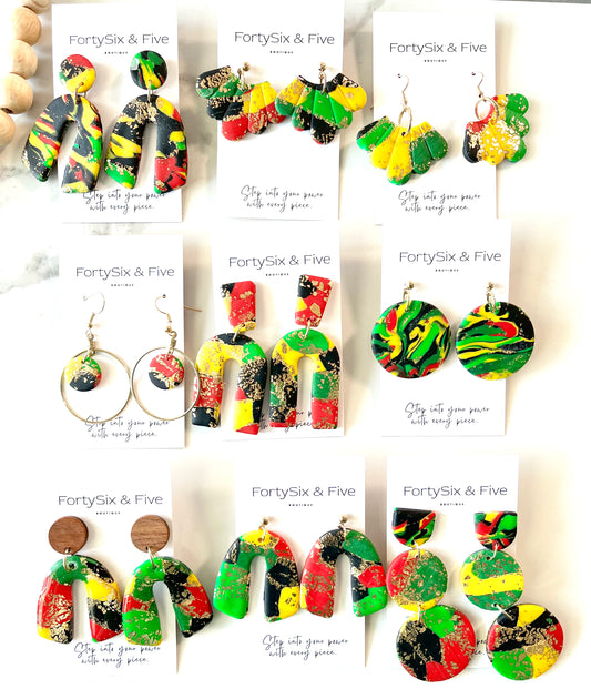 LIMITED EDITION JUNETEENTH EARRINGS