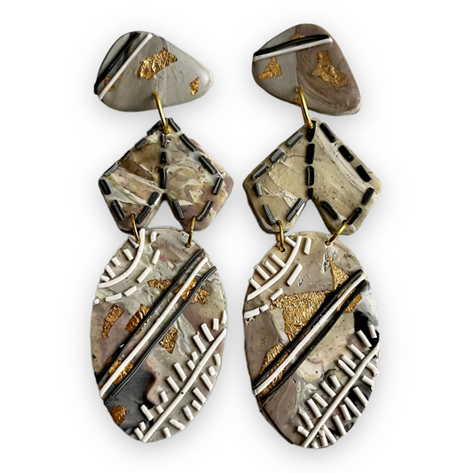 Bohemian queen earrings