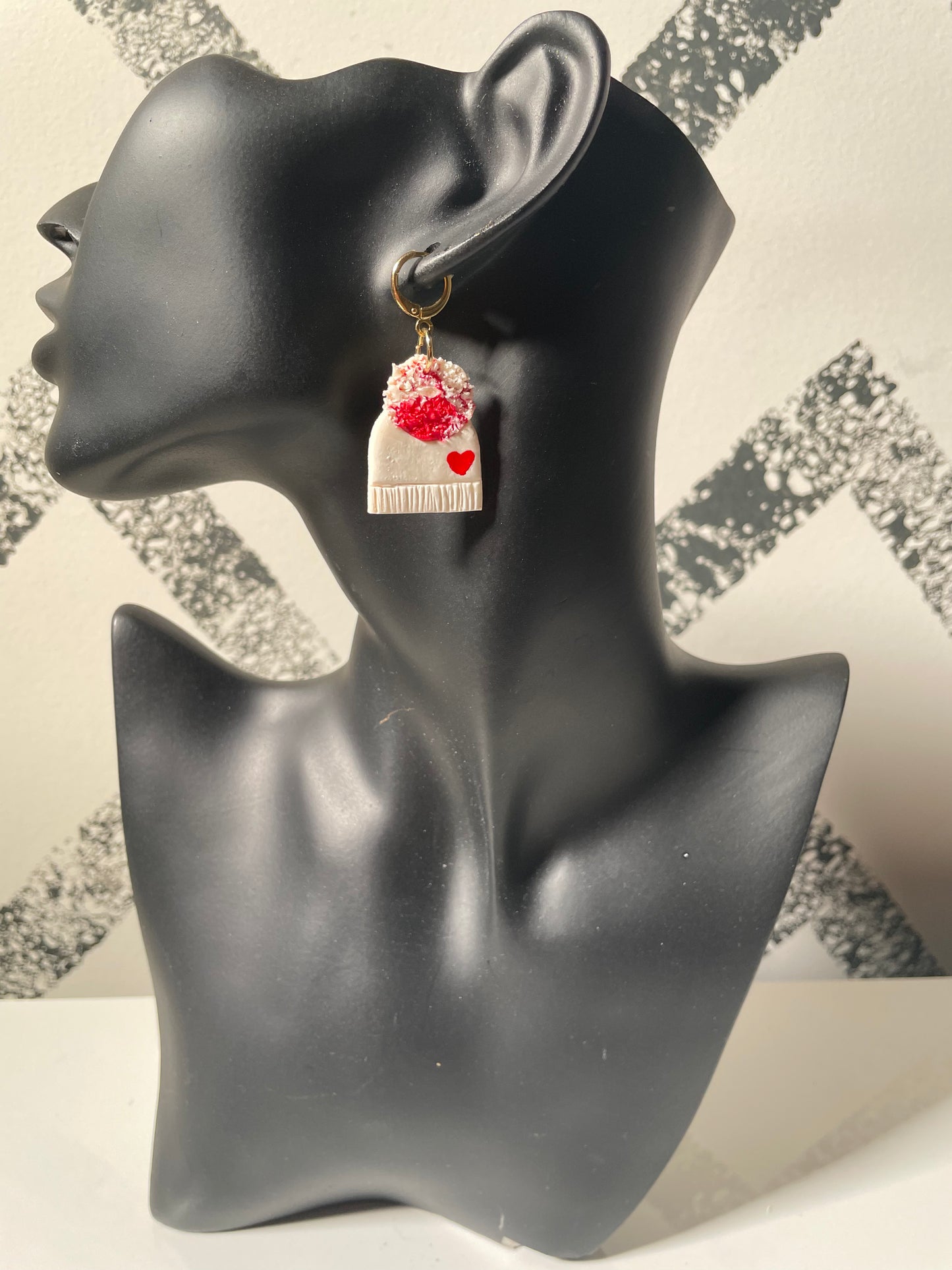 The  Sweater weather hats FALL Earrings 1955