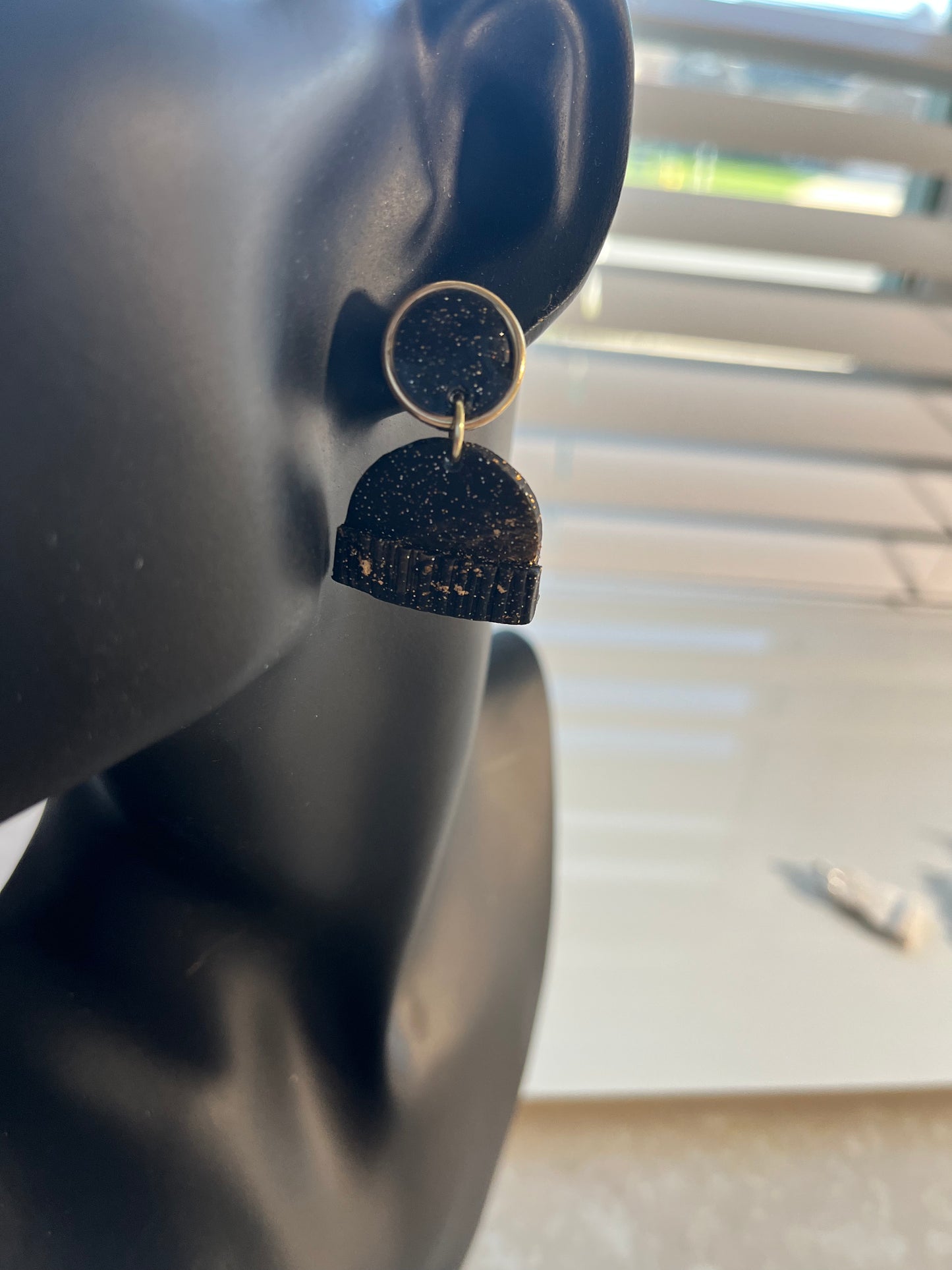 The  Sweater weather hats FALL Earrings 1955