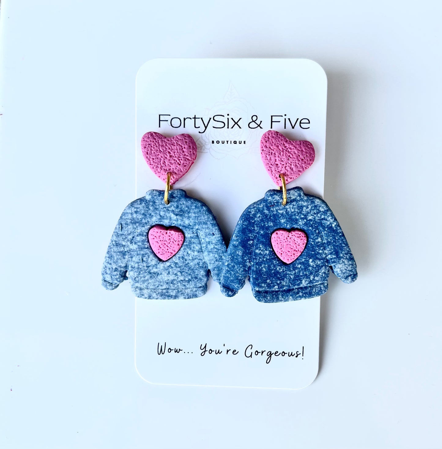 I love sweaters EARRINGS