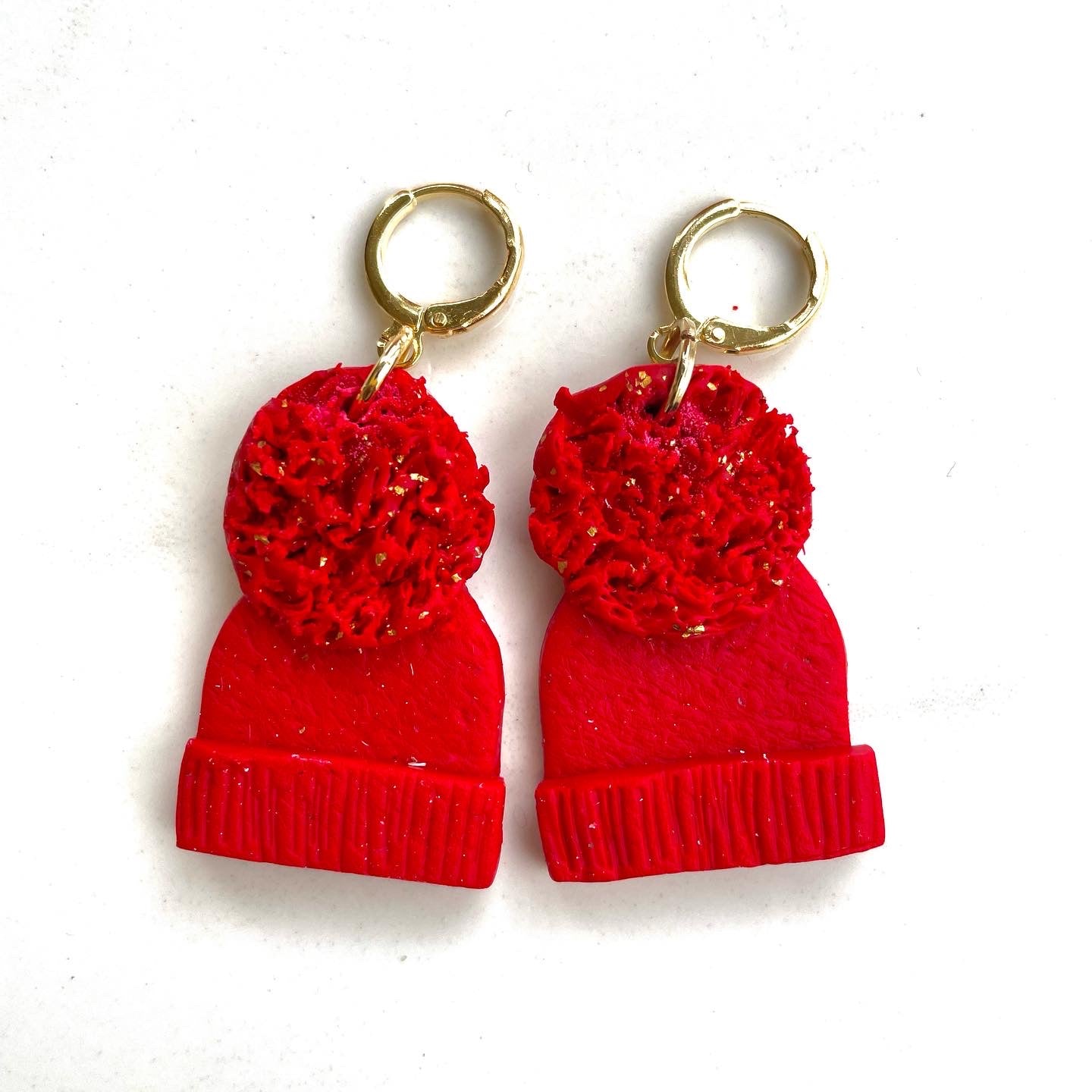 The  Sweater weather hats FALL Earrings 1955