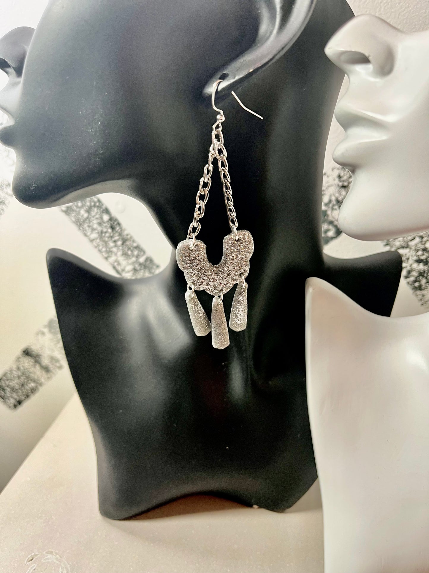 Silver starling Earring 1955