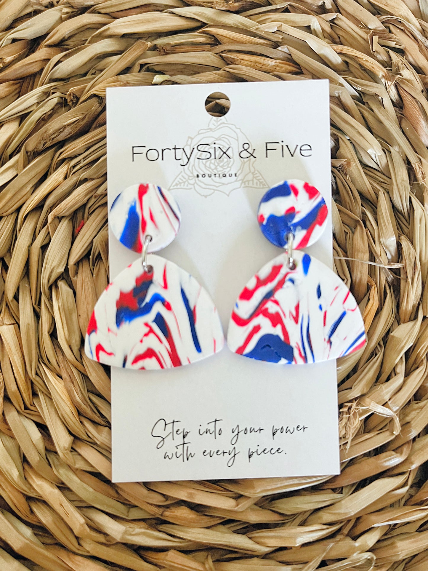 American dream Earrings  1955