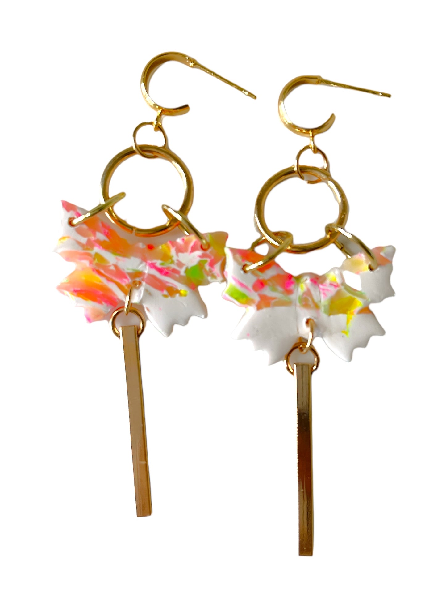 Apricot  “Butterfly” Earrings  1955