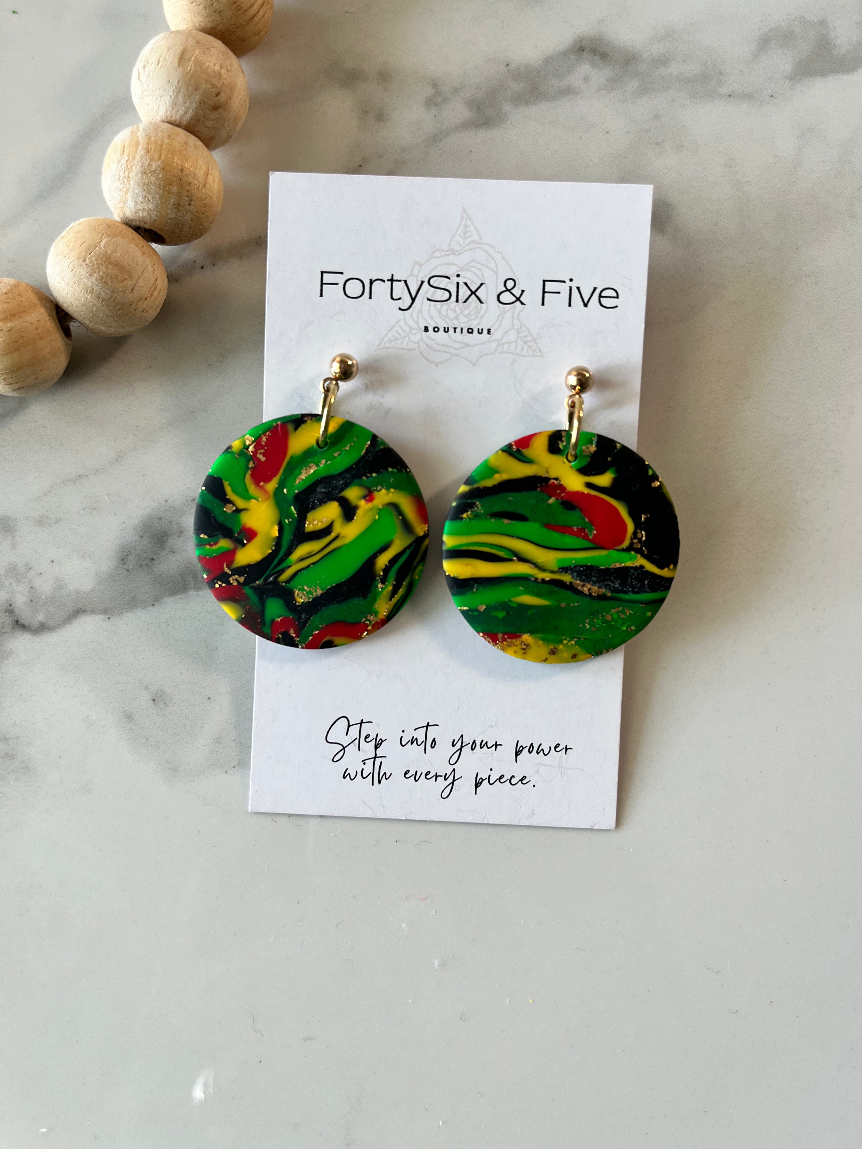 LIMITED EDITION JUNETEENTH EARRINGS