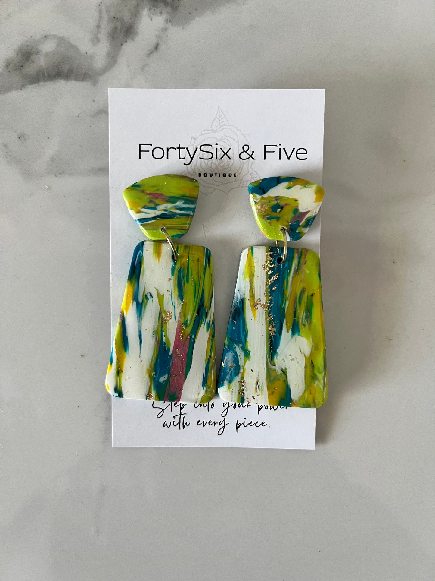 Multi Color “ Tamar” Earrings  1955