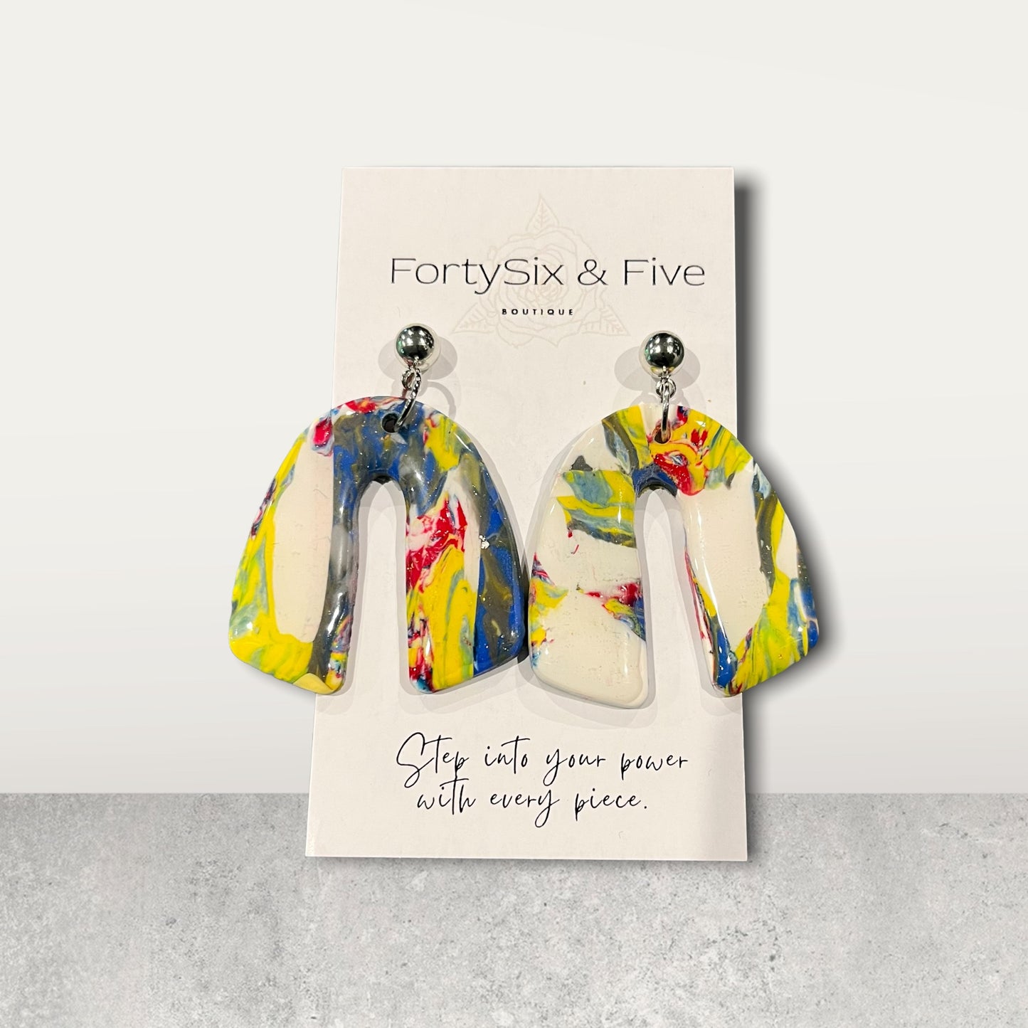 Silver tops “Carmen” Earrings  1955